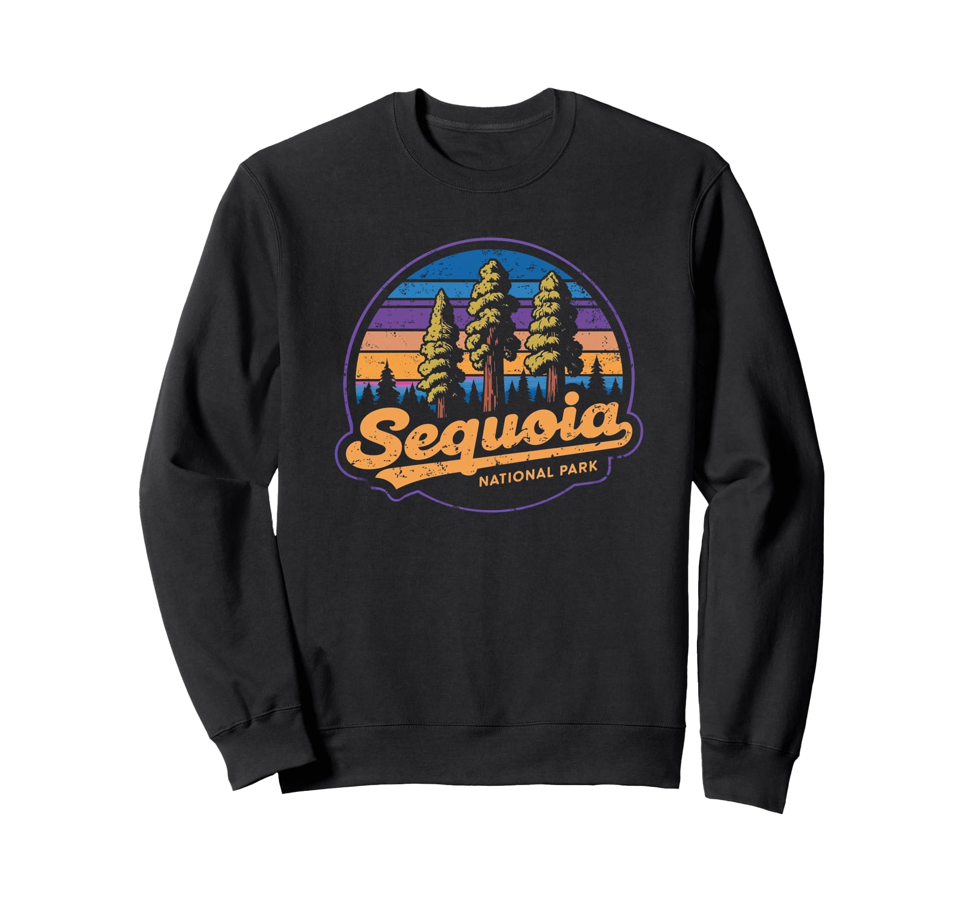Sequoia National Park Sunset Sweatshirt - Casual Everyday Wear Men Women - T-Shirt, Sweatshirt, Hoodie