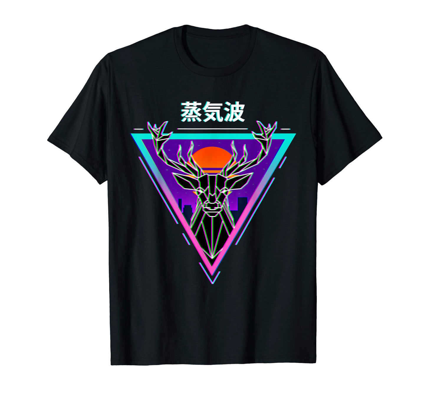 90S Deer Japanese Otaku Aesthetic T-Shirt - Aesthetic Graphic Unisex - T-Shirt, Sweatshirt, Hoodie