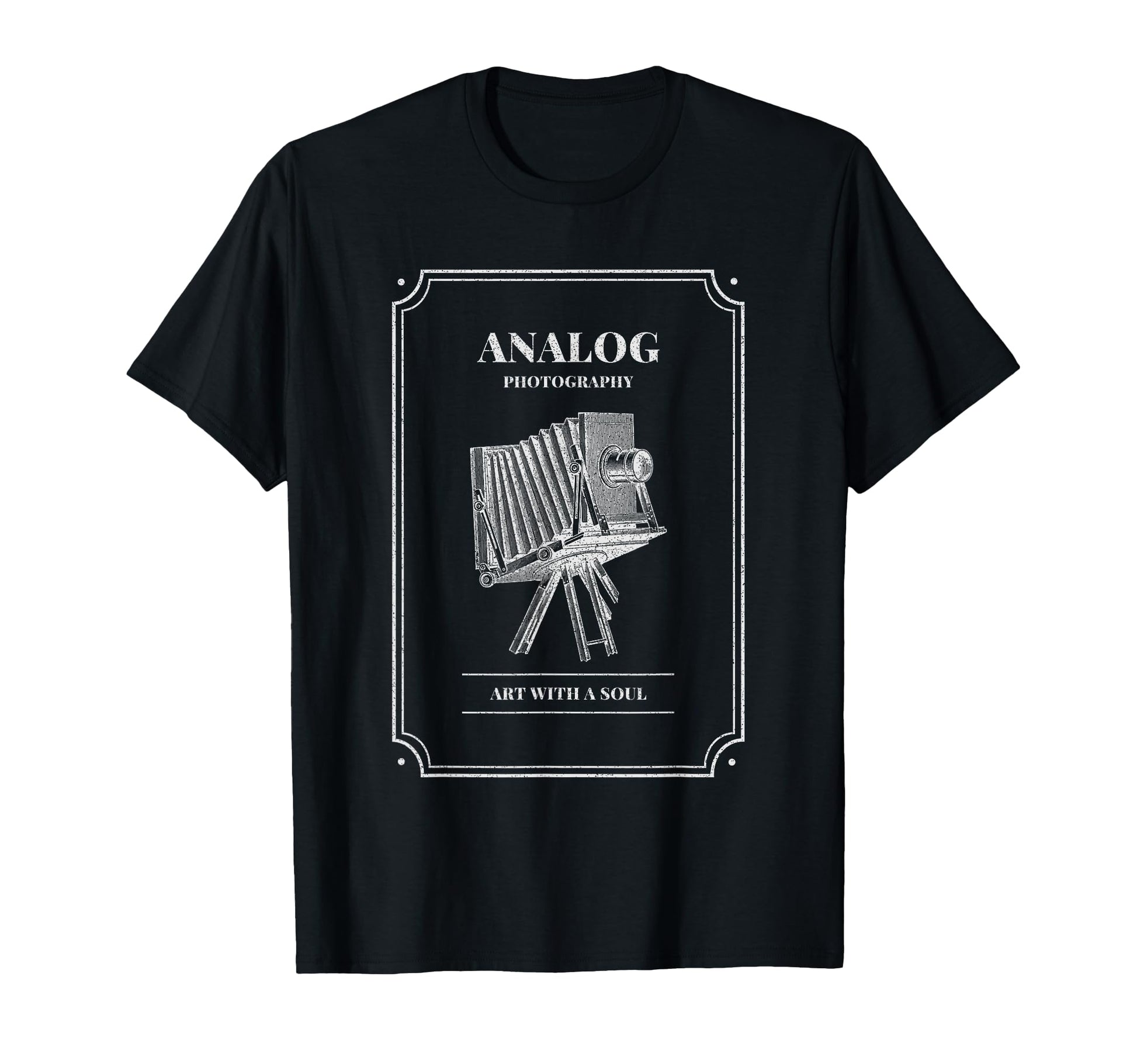 Analog Photography Art Soul Camera T-Shirt - Streetwear Style for Adults - T-Shirt, Sweatshirt, Hoodie