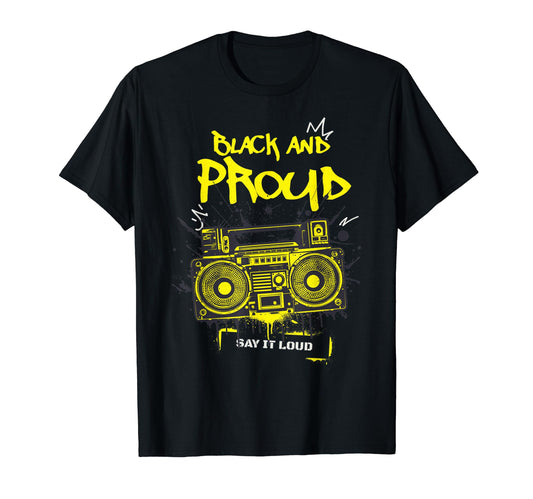 Black History Month Hip Hop Old T-Shirt - Streetwear Style Men Women - T-Shirt, Sweatshirt, Hoodie