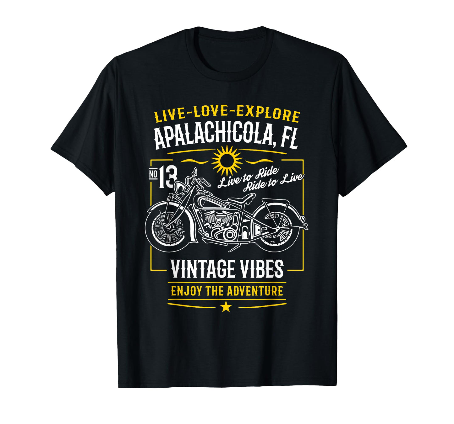 Apalachicola Florida Usa Adventure T-Shirt - Aesthetic Graphic Unisex - T-Shirt, Sweatshirt, Hoodie