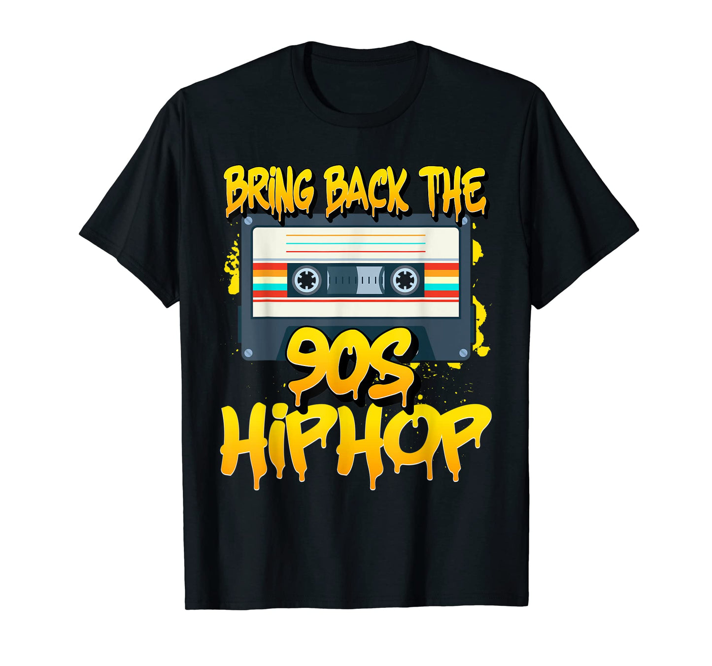 90S Hip Hop Rap Graffiti Nostalgia Old T-Shirt - Custom Art Print Unisex - T-Shirt, Sweatshirt, Hoodie