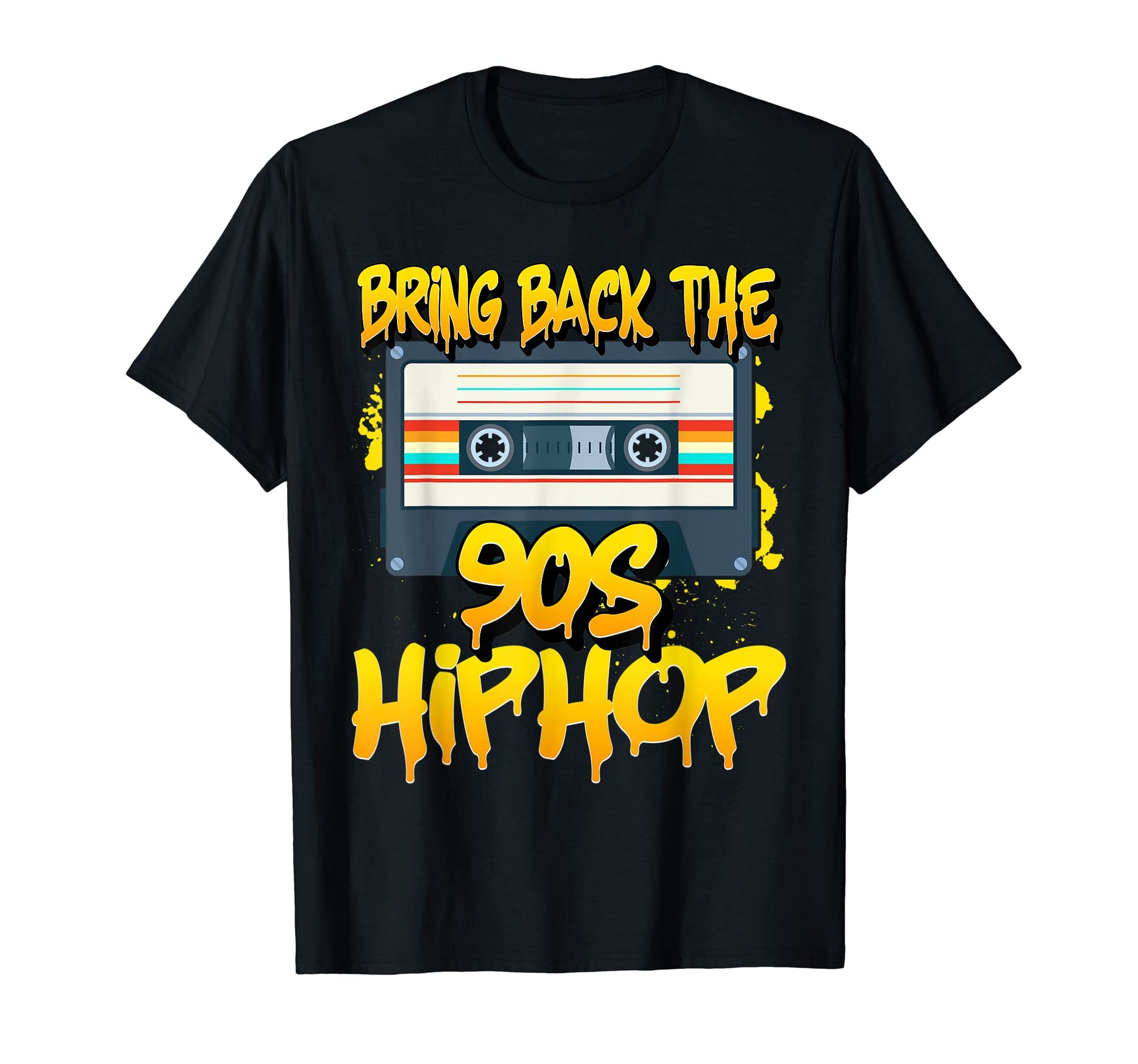 90S Hip Hop Rap Graffiti Nostalgia Old T-Shirt - Custom Art Print Unisex - T-Shirt, Sweatshirt, Hoodie