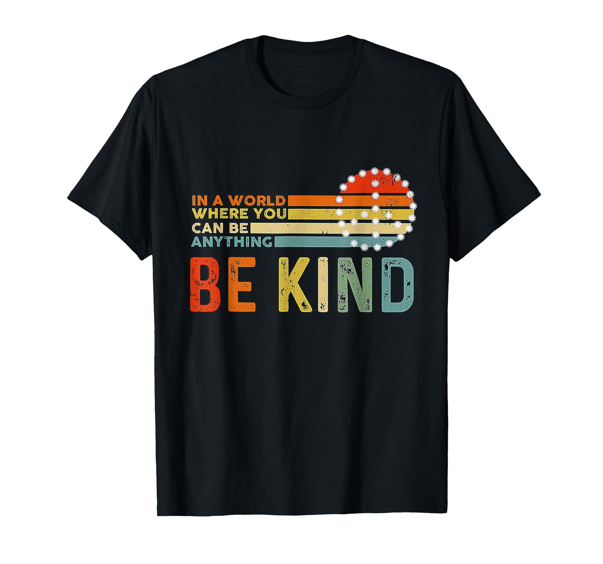 Be Kind Rainbow Feel Womens Summer T-Shirt - Graphic Print Men Women - T-Shirt, Sweatshirt, Hoodie