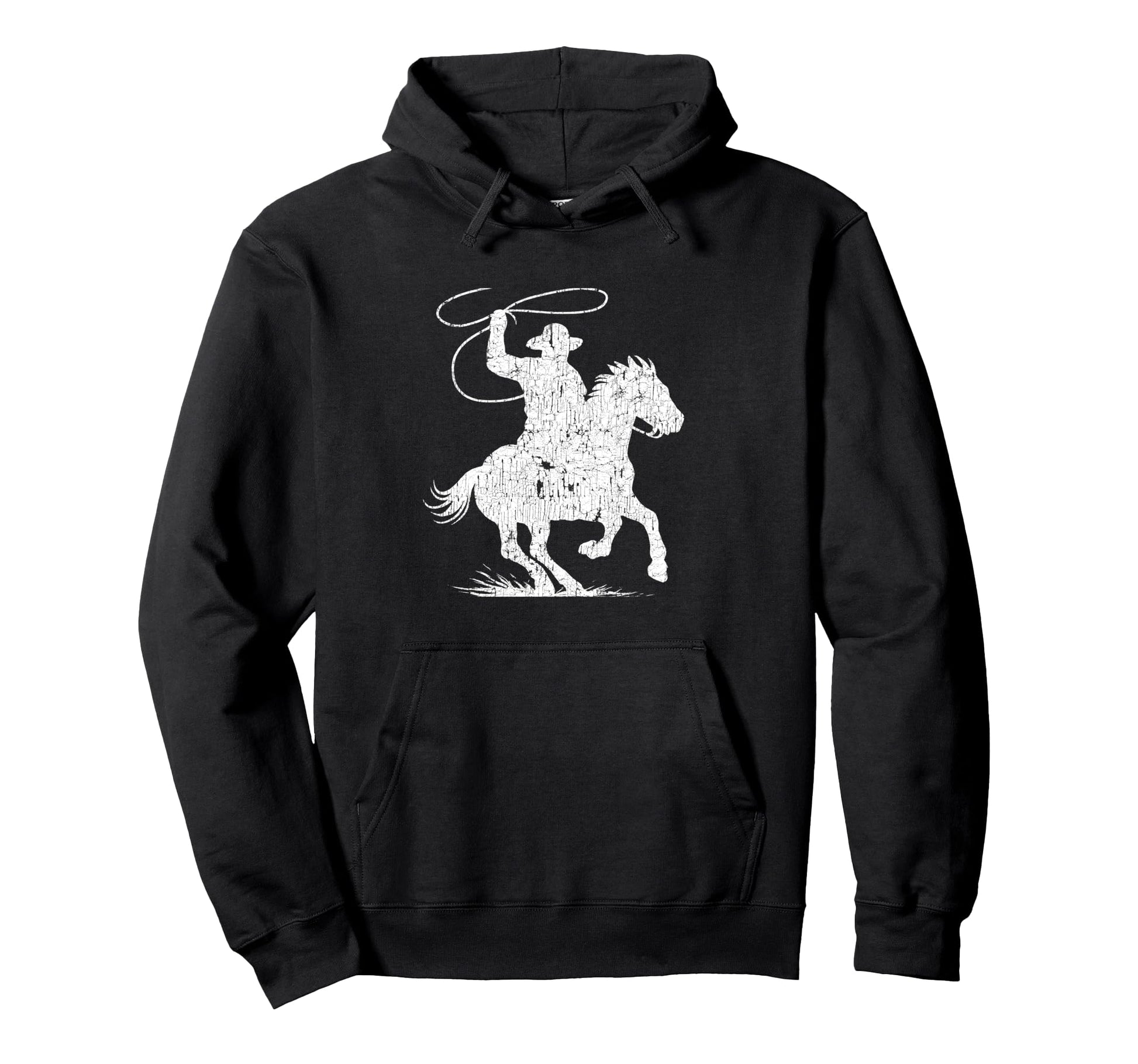Western Cowboy Rodeo Country Hoodie - Novelty Apparel for Adults - T-Shirt, Sweatshirt, Hoodie