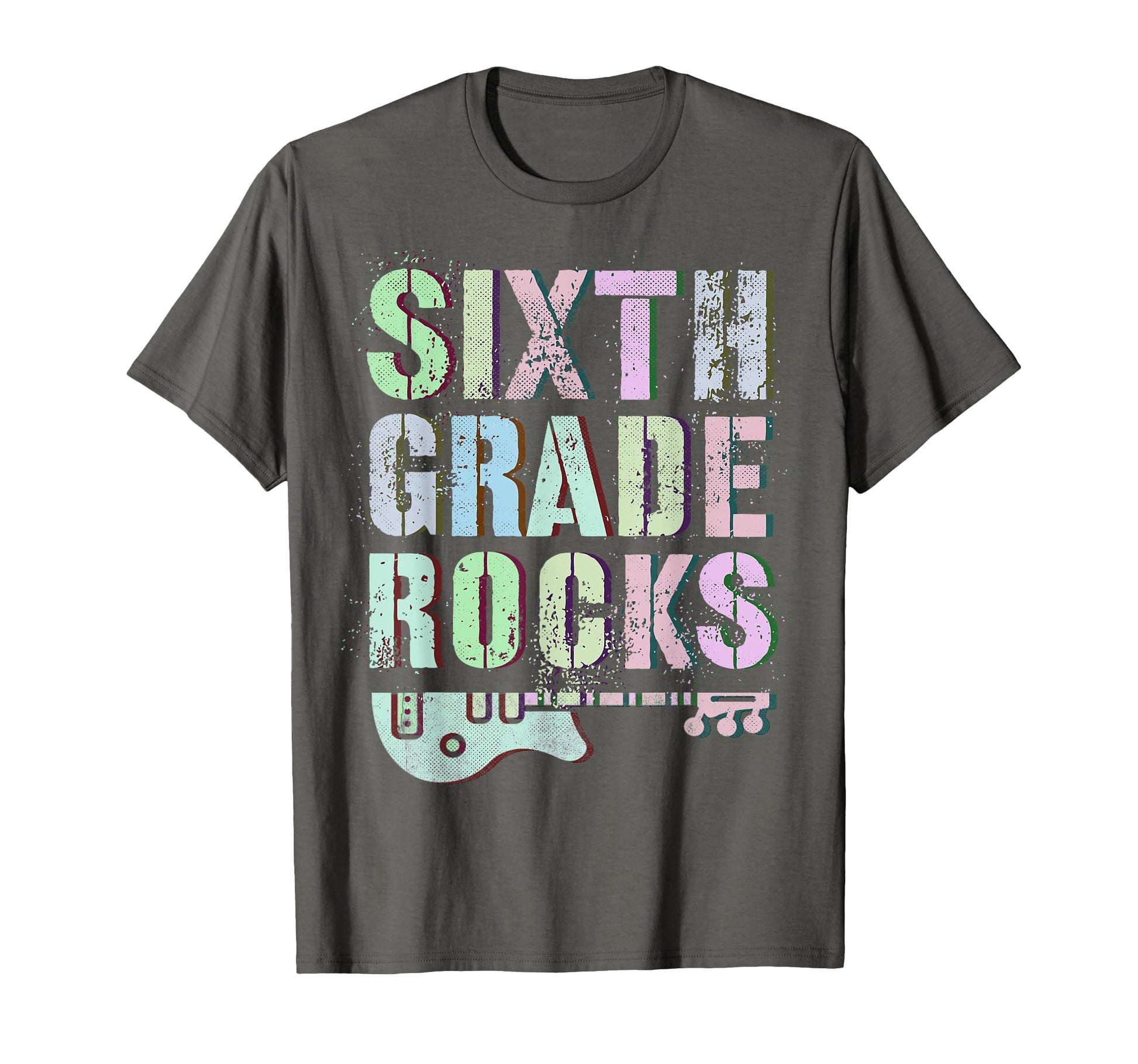 6Th Grade Rocks Teacher Rockstar Team T-Shirt - Unique Graphic Men Women - T-Shirt, Sweatshirt, Hoodie