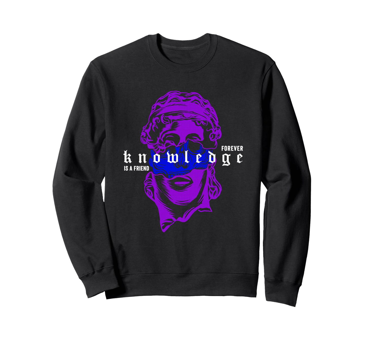 Knowledge Aesthetic Edgy Sweatshirt - Streetwear Style for Adults - T-Shirt, Sweatshirt, Hoodie