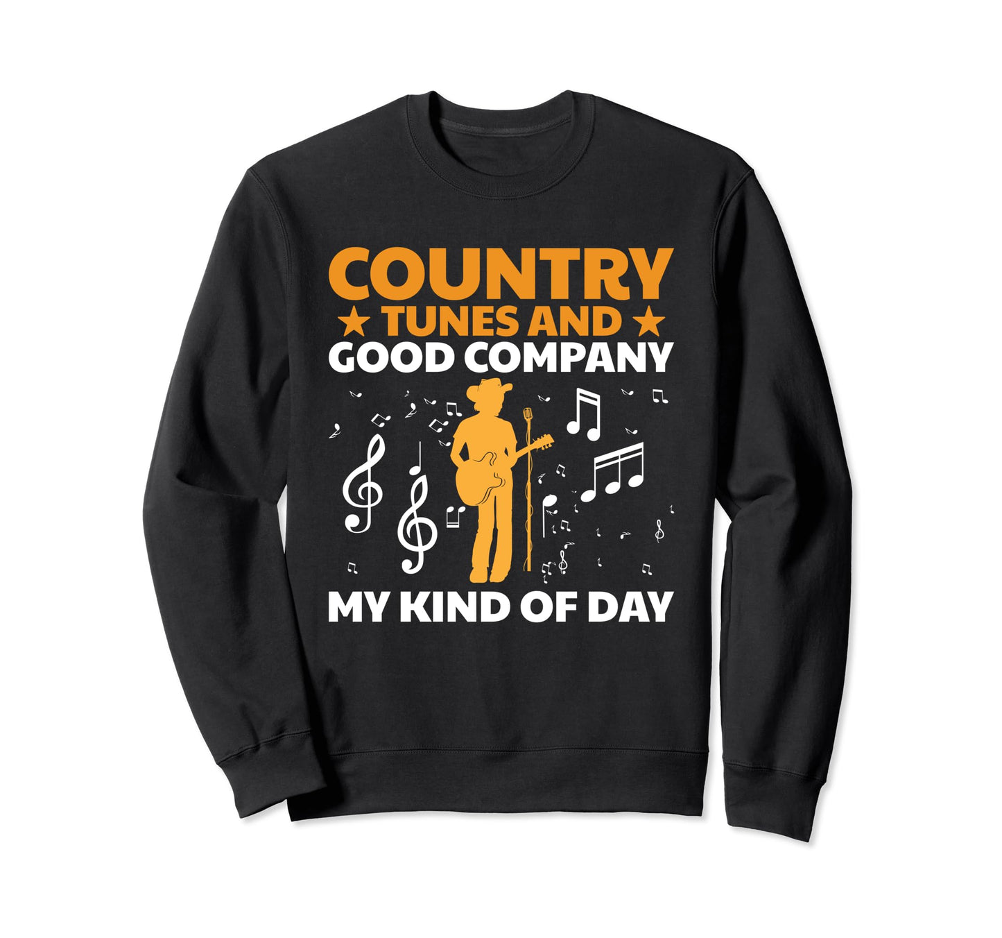 County Music Music Lover Western Sweatshirt - Unique Graphic Unisex - T-Shirt, Sweatshirt, Hoodie
