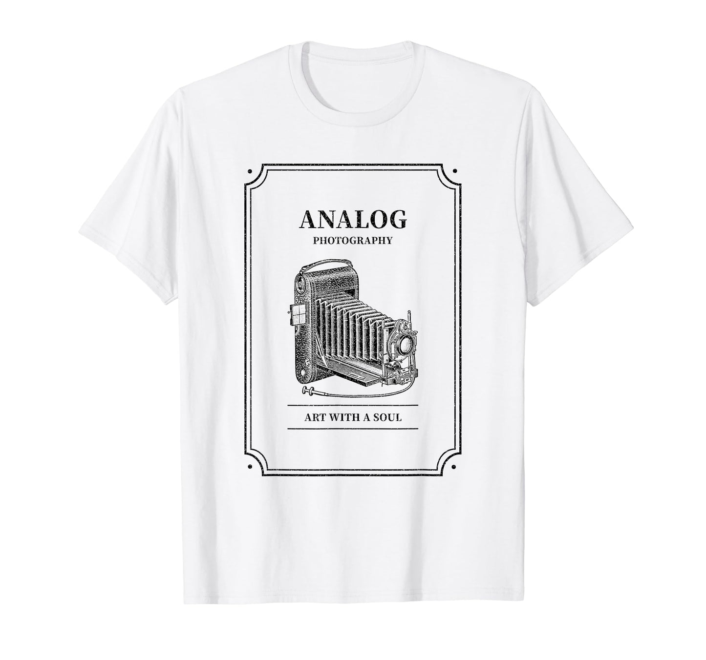 Analog Photography Art Soul Camera T-Shirt - Graphic Print Unisex - T-Shirt, Sweatshirt, Hoodie