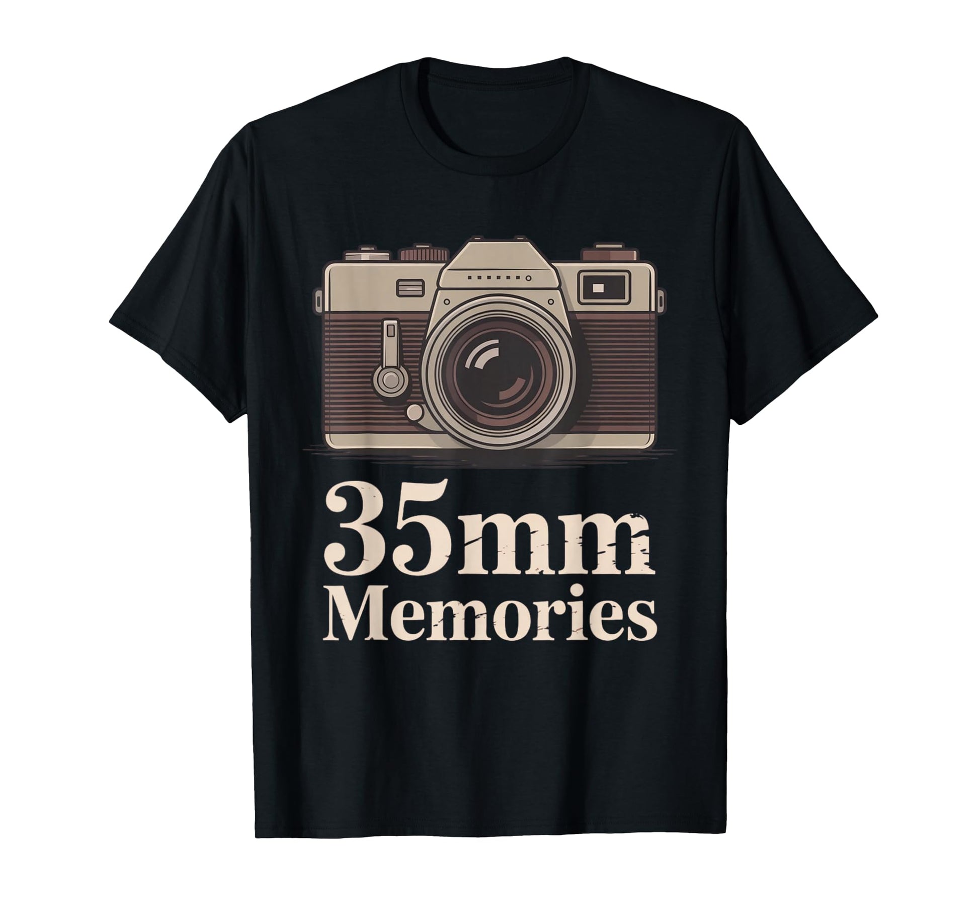 35Mm Memories Film Camera Nostalgia T-Shirt - Custom Art Print Men Women - T-Shirt, Sweatshirt, Hoodie