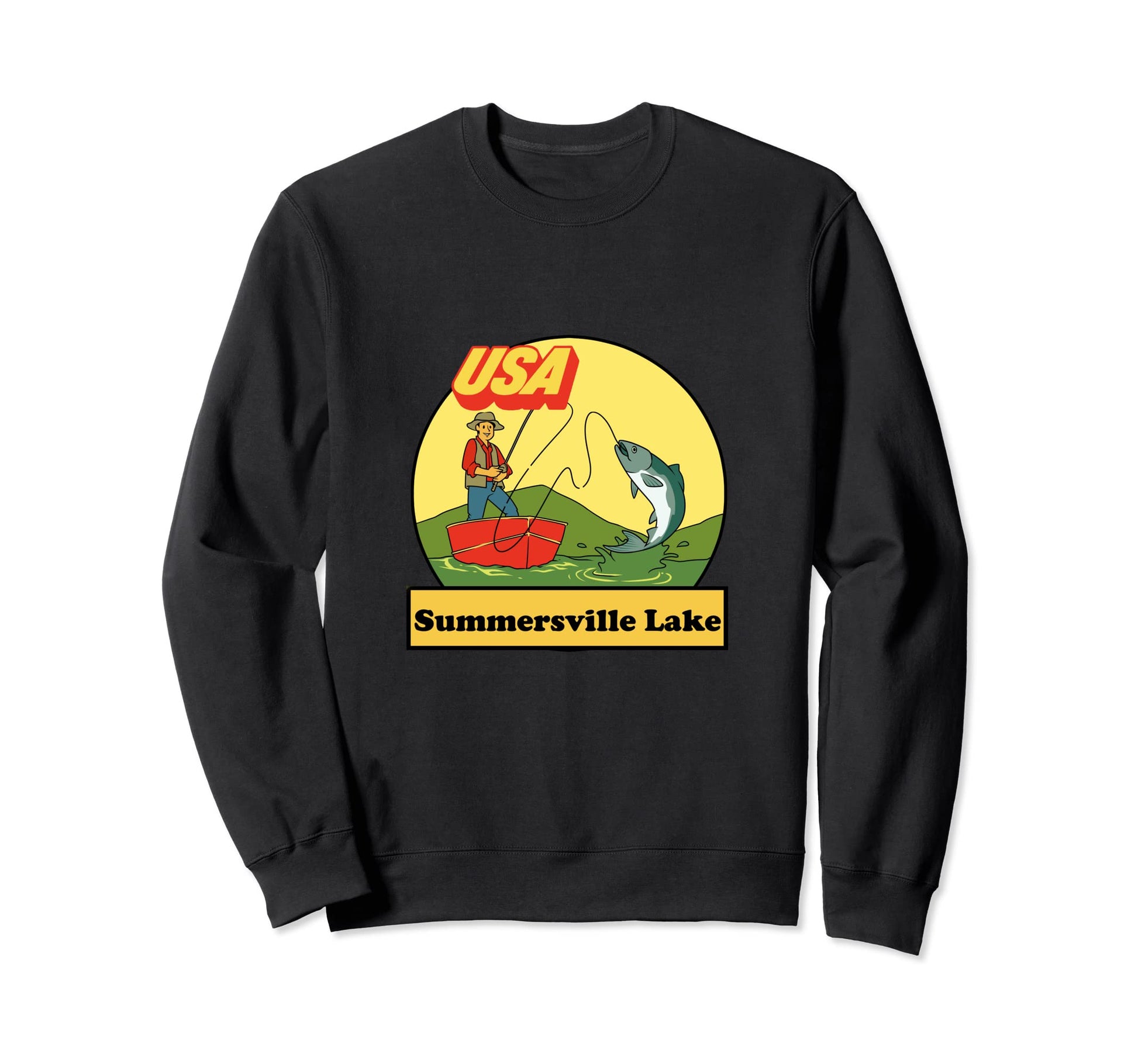 West Virginia Summersville Lake Usa Sweatshirt - Trendy Graphic Men Women - T-Shirt, Sweatshirt, Hoodie
