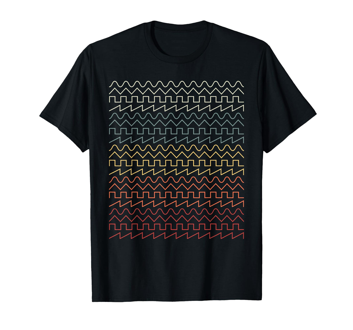 Analog Waveform Music Lover T-Shirt - Casual Everyday Wear Unisex - T-Shirt, Sweatshirt, Hoodie