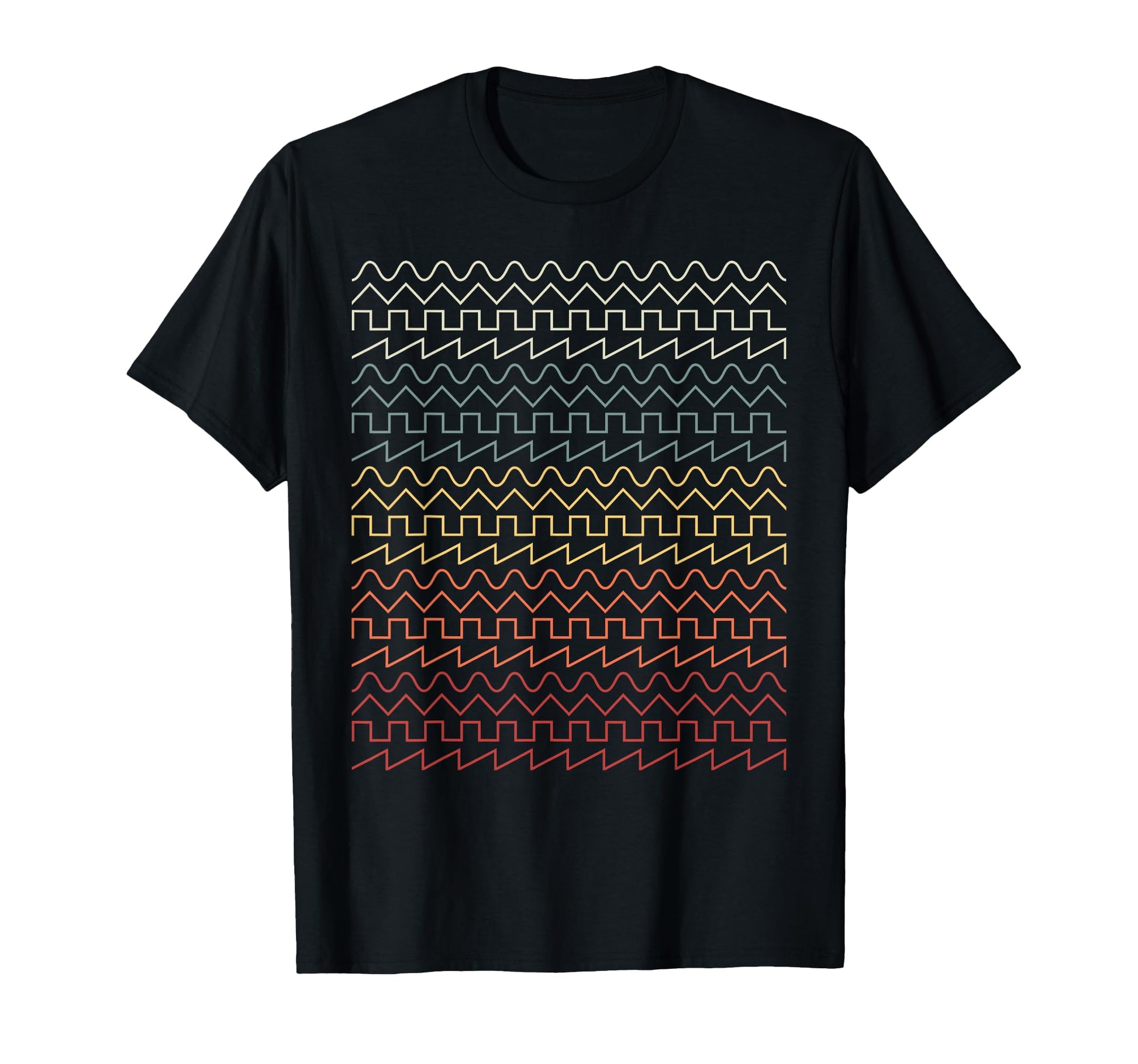 Analog Waveform Music Lover T-Shirt - Casual Everyday Wear Unisex - T-Shirt, Sweatshirt, Hoodie
