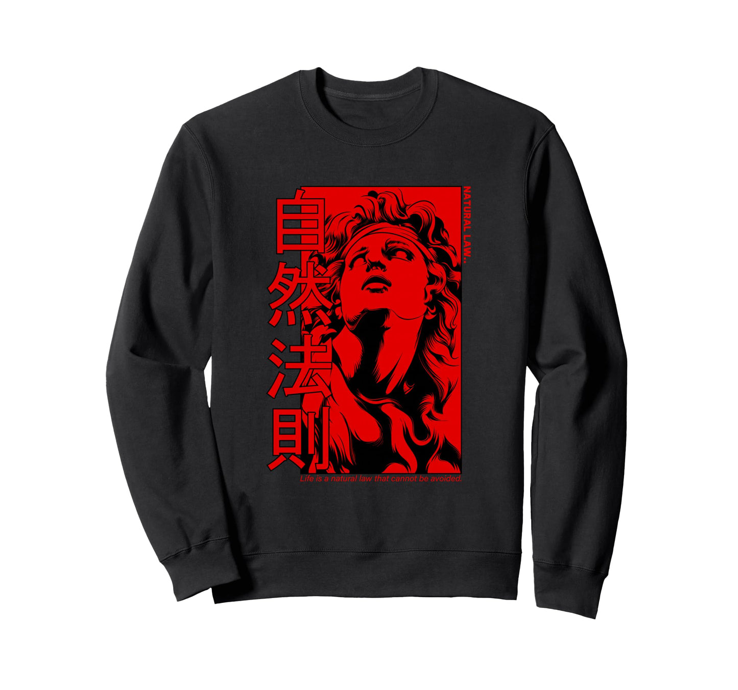 Japanese Streetwear Aesthetic Edgy Sweatshirt - Streetwear Style Unisex - T-Shirt, Sweatshirt, Hoodie