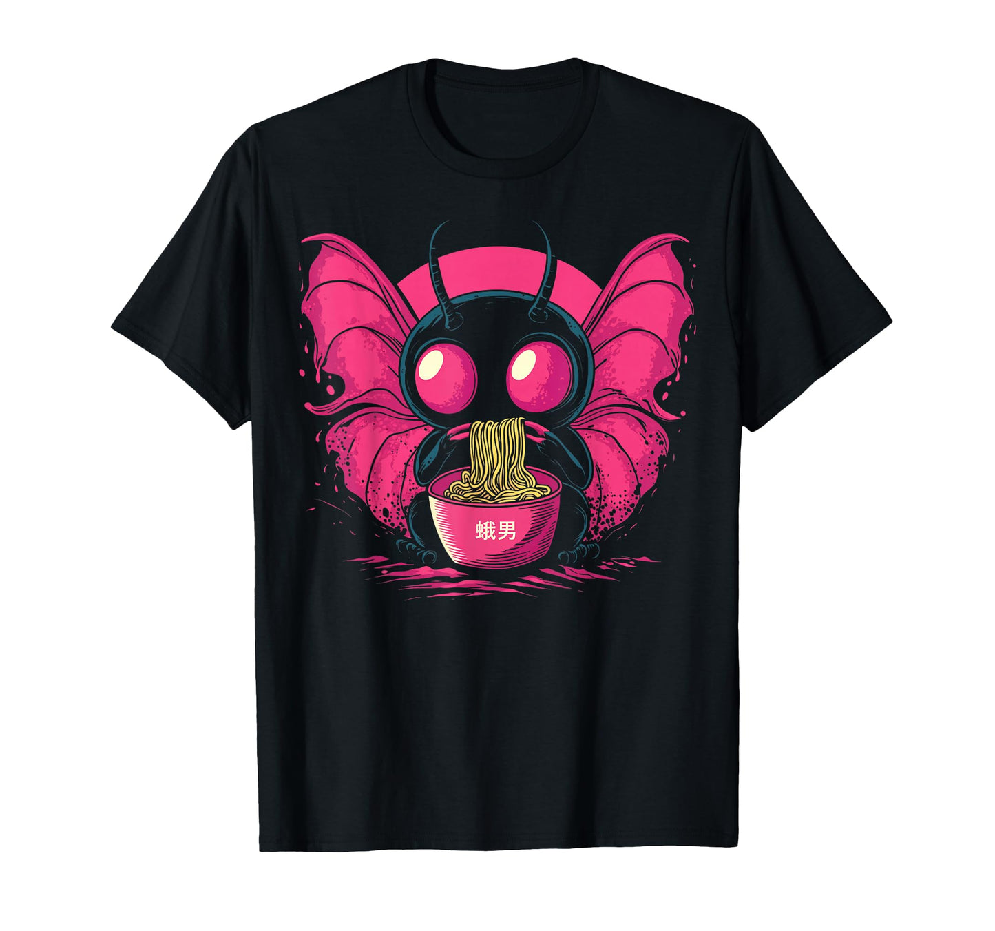 Kawaii Mothman Cryptid Vaporwave T-Shirt - Aesthetic Graphic for Adults - T-Shirt, Sweatshirt, Hoodie