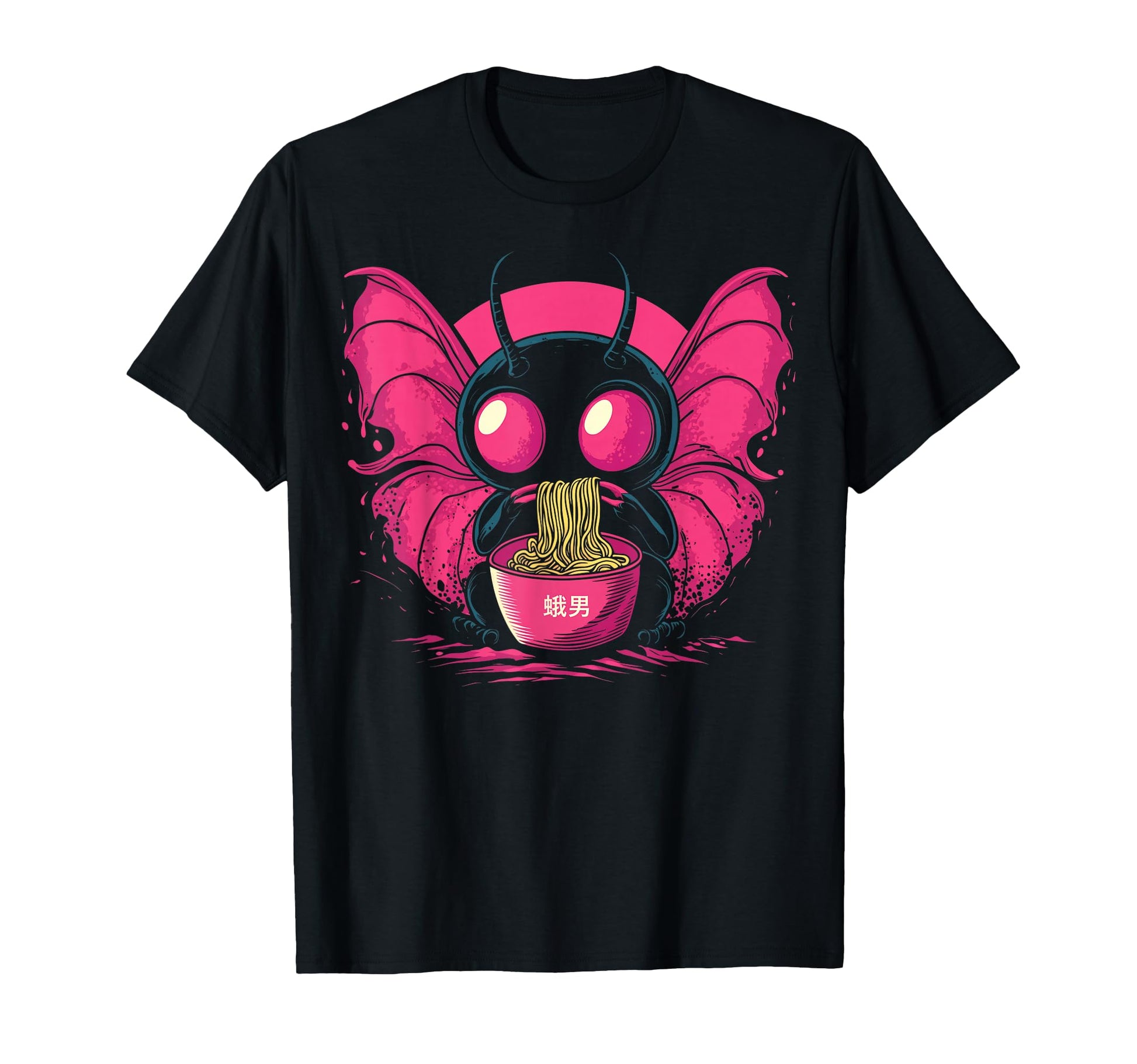 Kawaii Mothman Cryptid Vaporwave T-Shirt - Aesthetic Graphic for Adults - T-Shirt, Sweatshirt, Hoodie