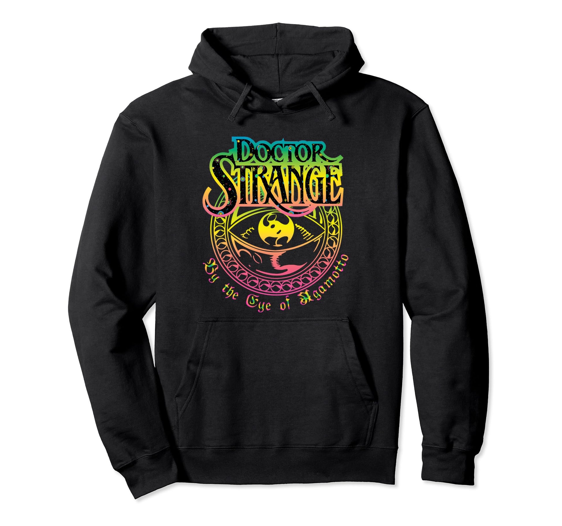 Marvel Comics Doctor Strange Rainbow Hoodie - Minimalist Print Unisex - T-Shirt, Sweatshirt, Hoodie