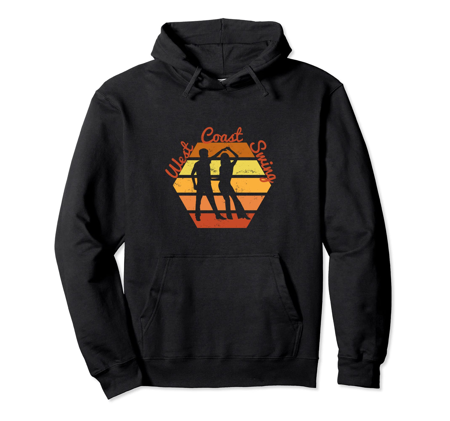 West Coast Swing Dancer Hoodie - Unique Graphic Unisex - T-Shirt, Sweatshirt, Hoodie