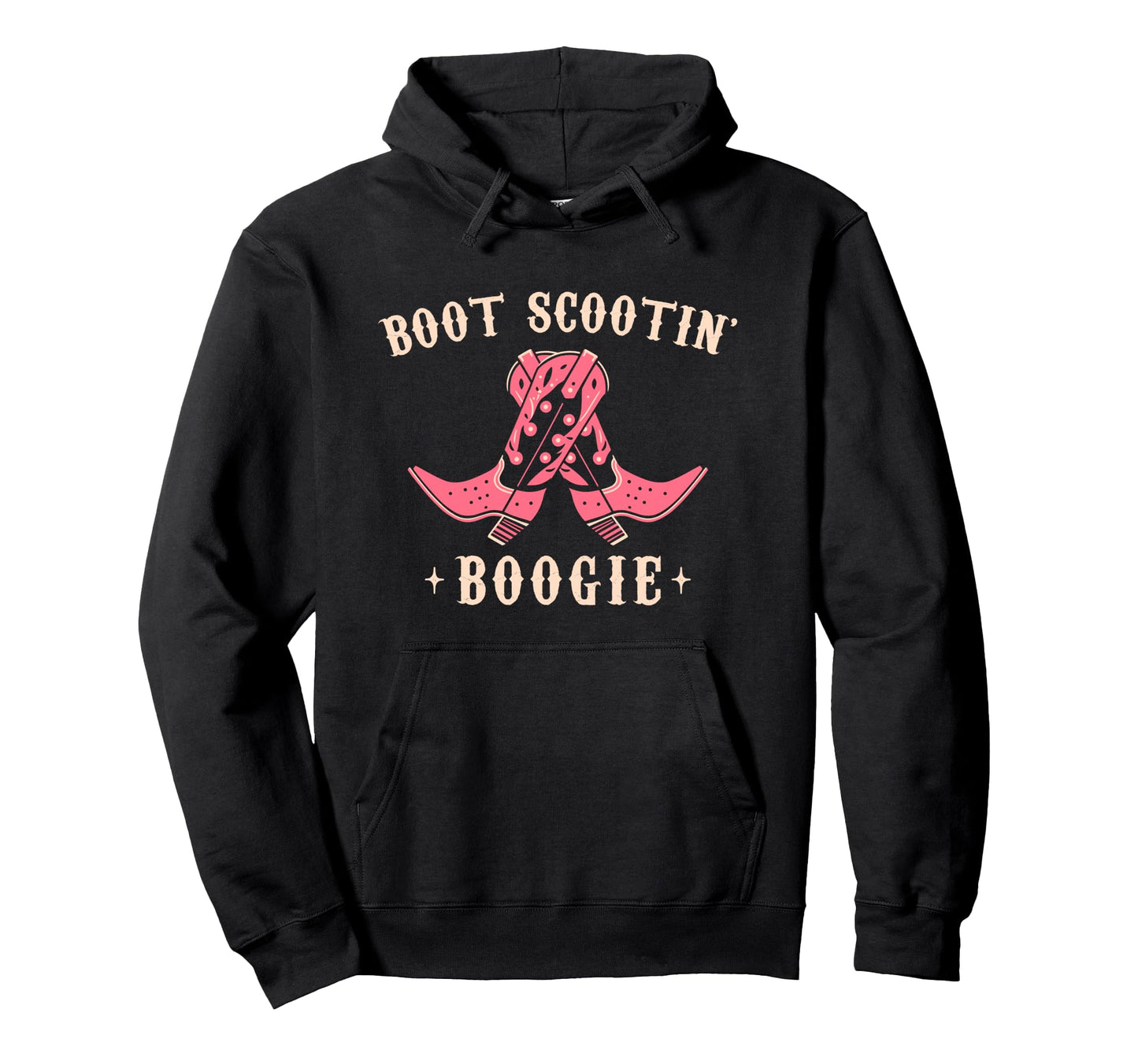 Boot Scootin Boogie Western Cowboys Hoodie - Trendy Graphic for Adults - T-Shirt, Sweatshirt, Hoodie