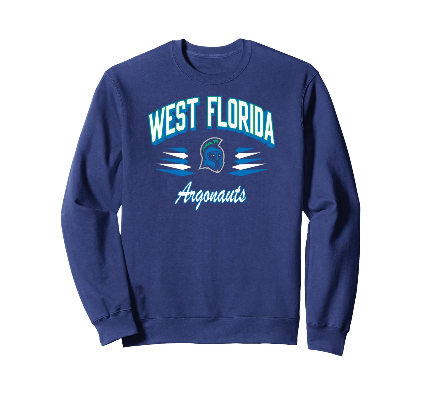 West Florida Argonauts Diamond Navy Sweatshirt - Fun Novelty Design Unisex - T-Shirt, Sweatshirt, Hoodie