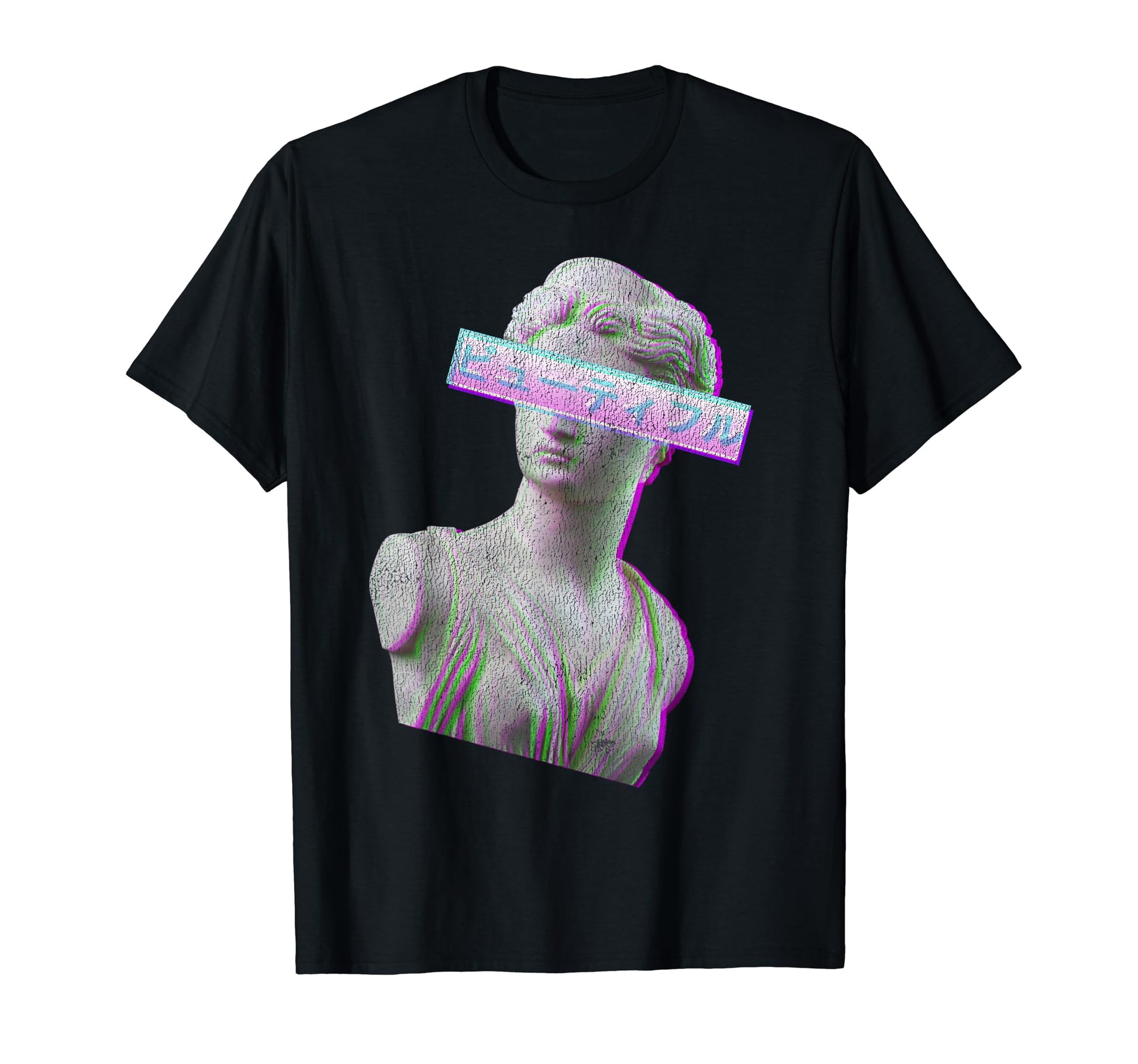 90S Statue Japanese Otaku Grunge T-Shirt - Casual Everyday Wear Men Women - T-Shirt, Sweatshirt, Hoodie