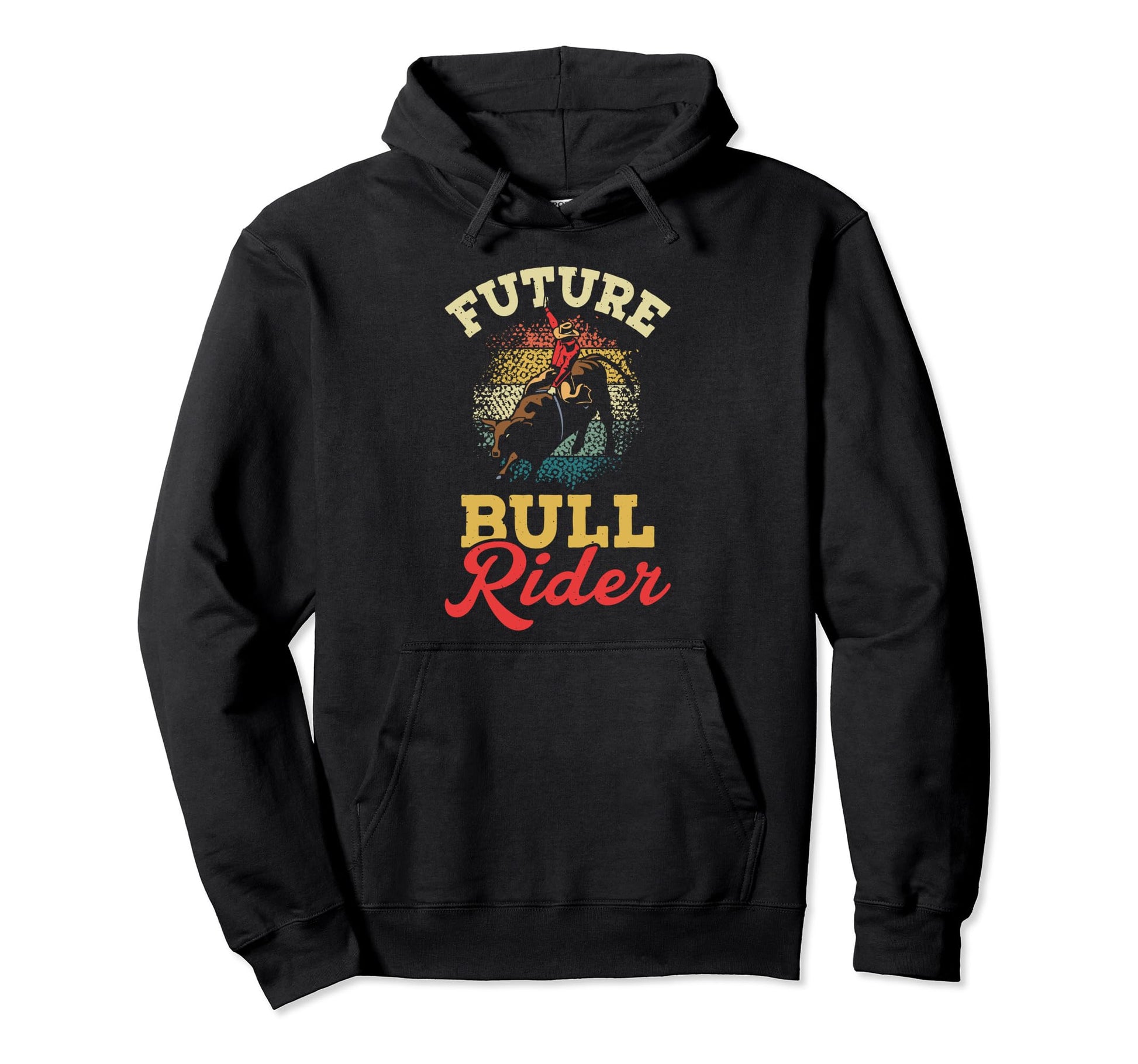 Bull Racing Rodeo Future Bull Rider Hoodie - Aesthetic Graphic Men Women - T-Shirt, Sweatshirt, Hoodie