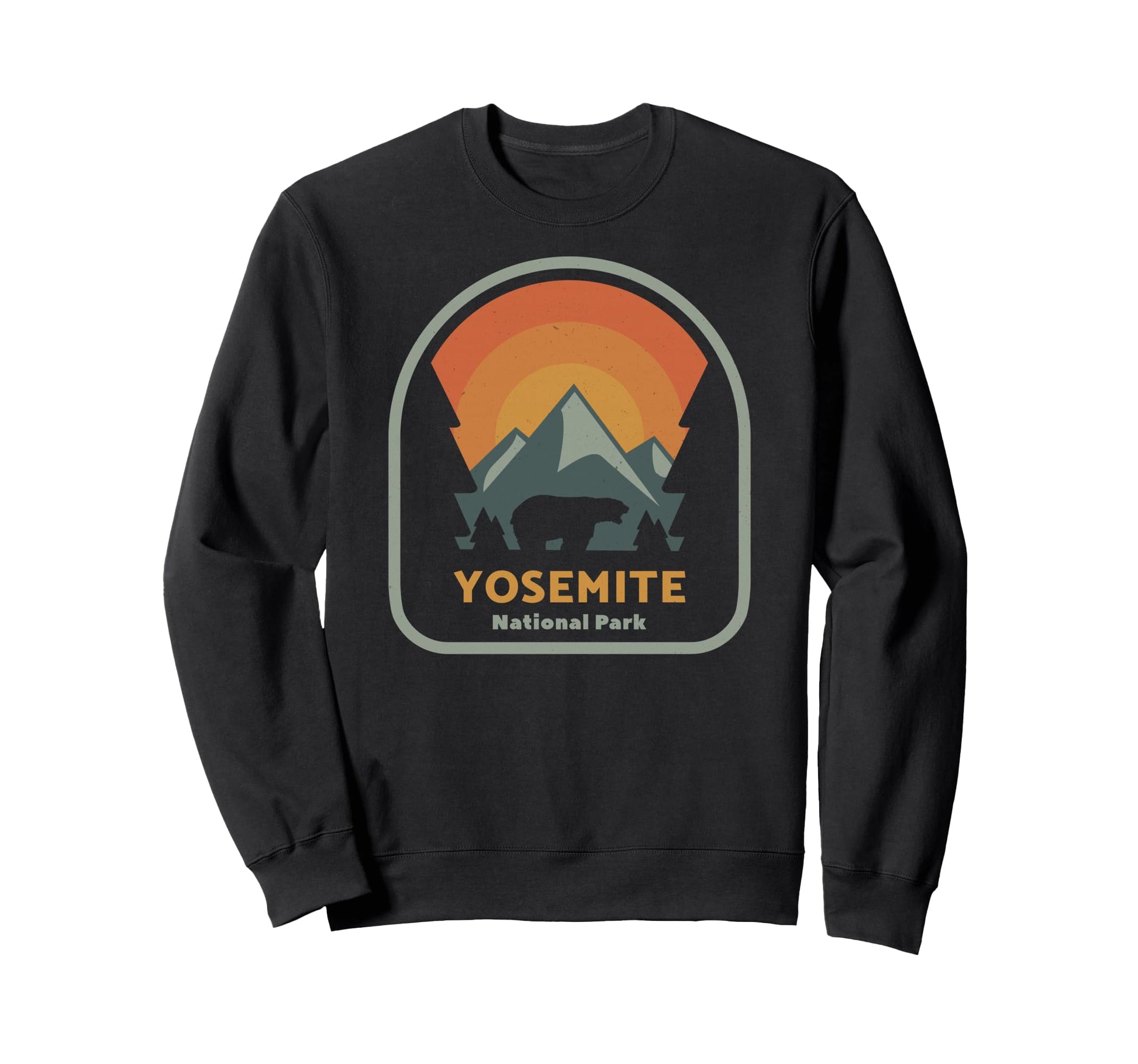 Yosemite National Park Sunset Sweatshirt - Streetwear Style Men Women - T-Shirt, Sweatshirt, Hoodie
