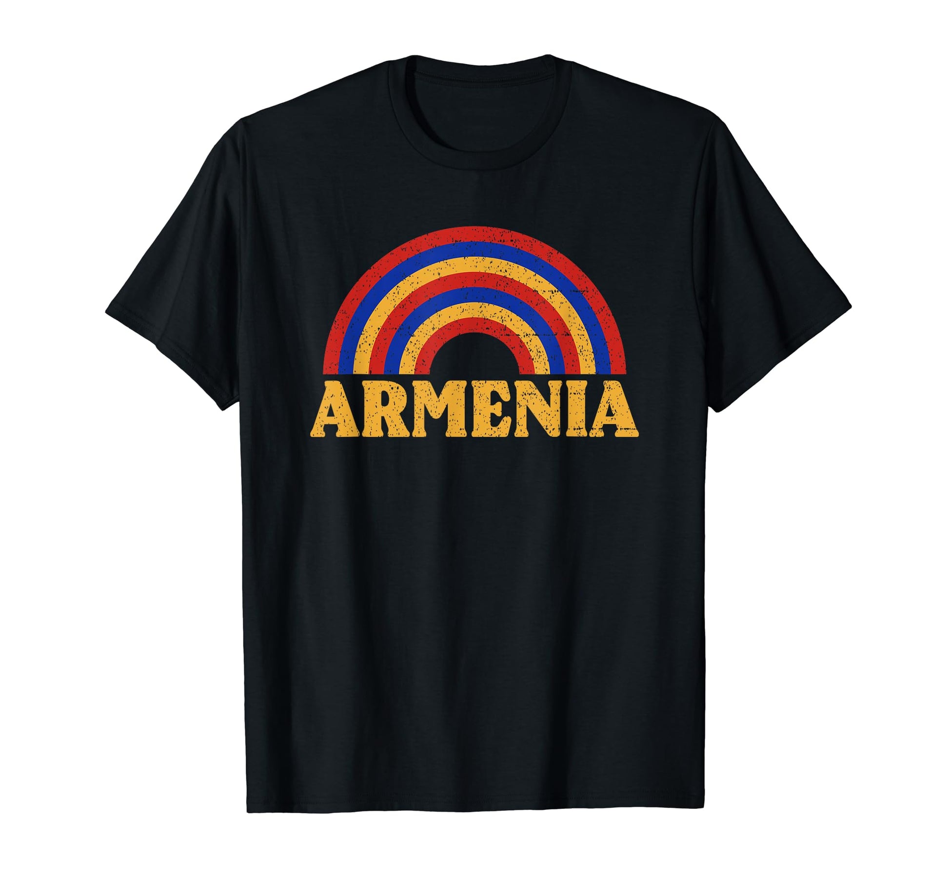 Armenia Flag Rainbow Armenian Pride T-Shirt - Aesthetic Graphic for Adults - T-Shirt, Sweatshirt, Hoodie