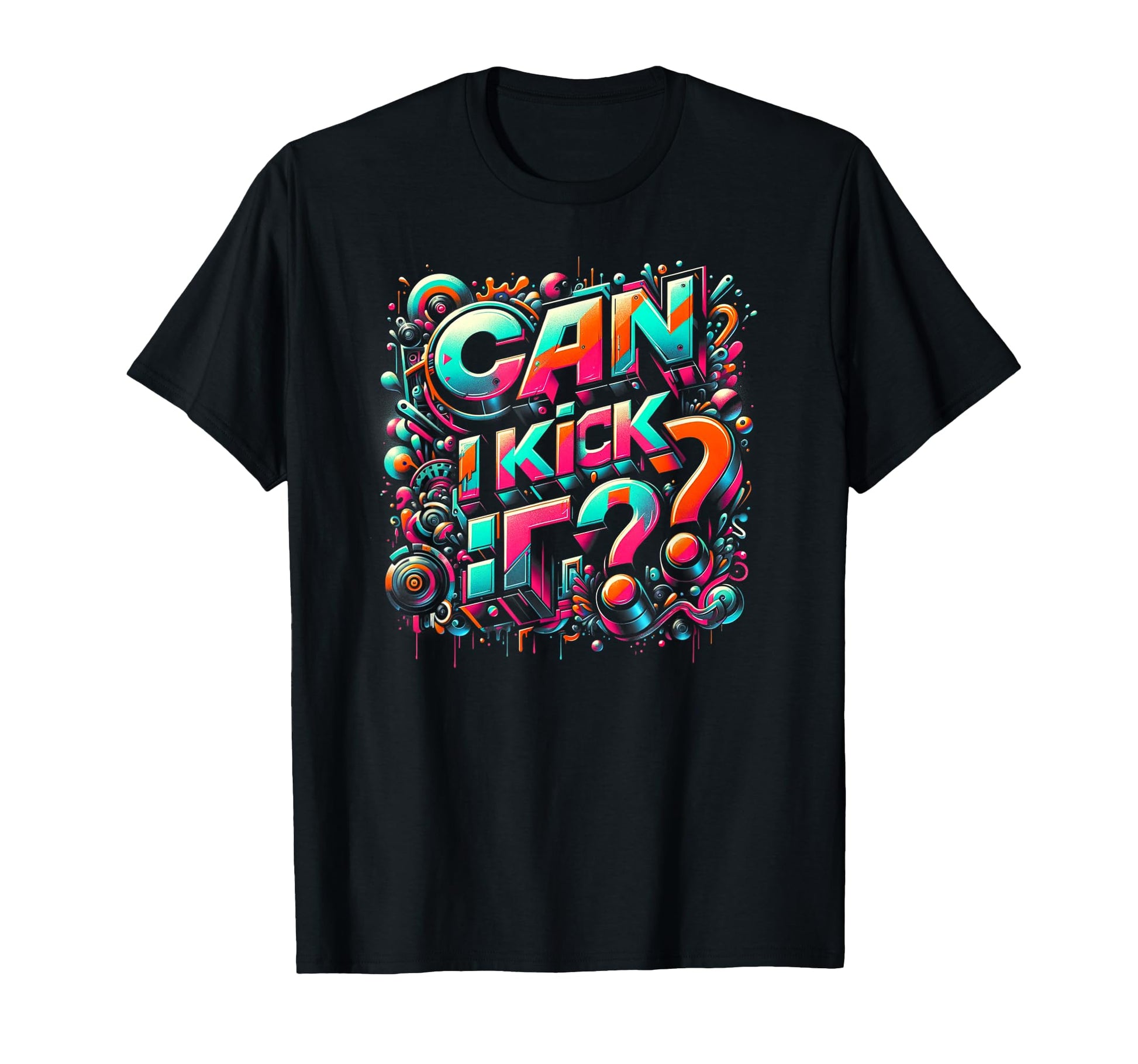 Can I Kick It 80S 90S Hip Hop B Old T-Shirt - Custom Art Print Unisex - T-Shirt, Sweatshirt, Hoodie