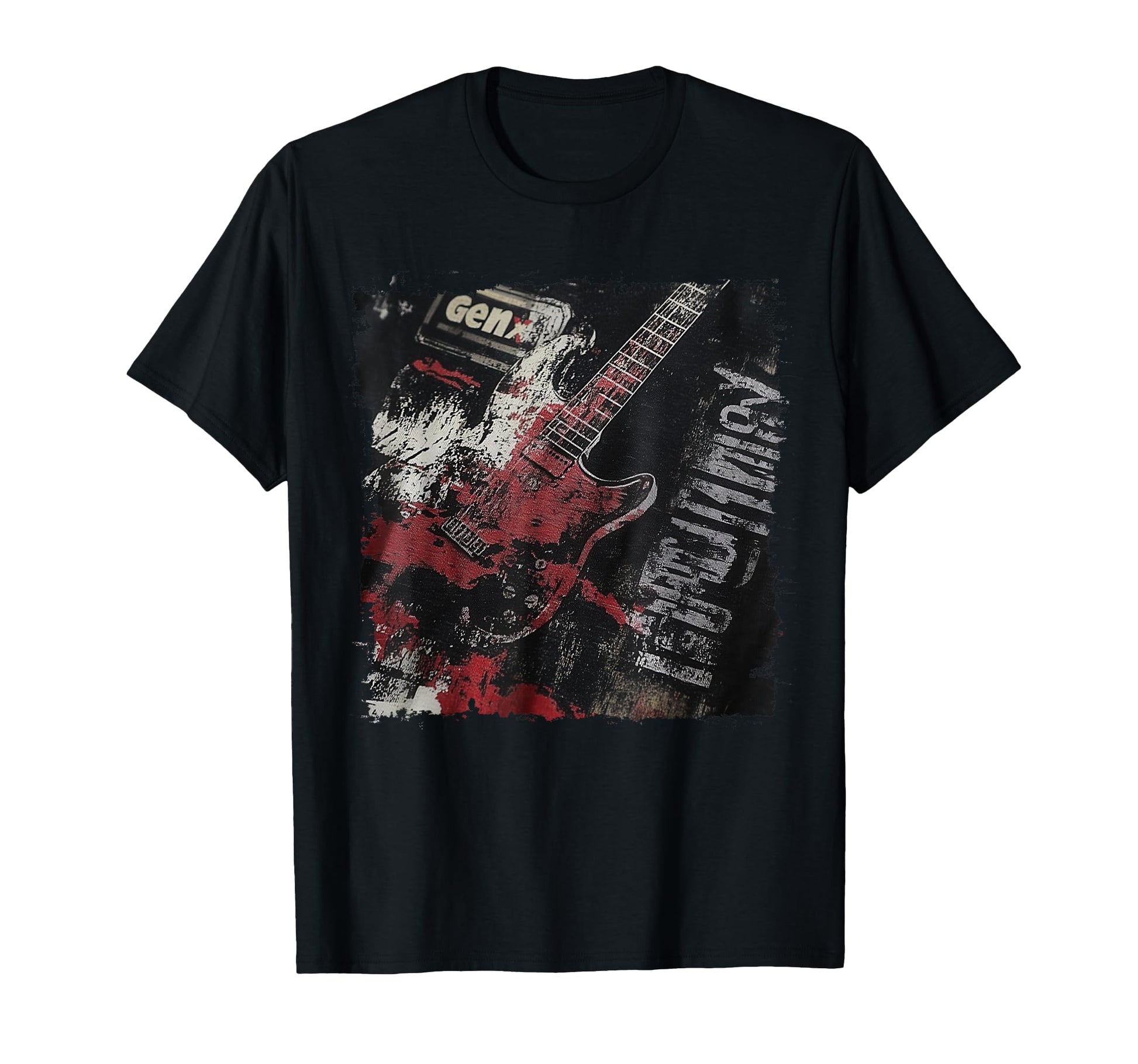 80S 90S Punk Grunge Music Gen X Rocker T-Shirt - Fun Novelty Design Unisex - T-Shirt, Sweatshirt, Hoodie