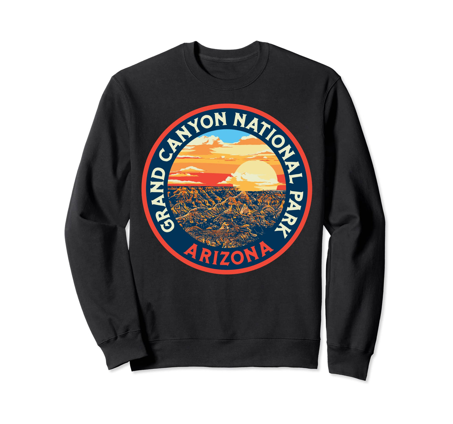 Grand Canyon National Park 80S Sweatshirt - Aesthetic Graphic Unisex - T-Shirt, Sweatshirt, Hoodie