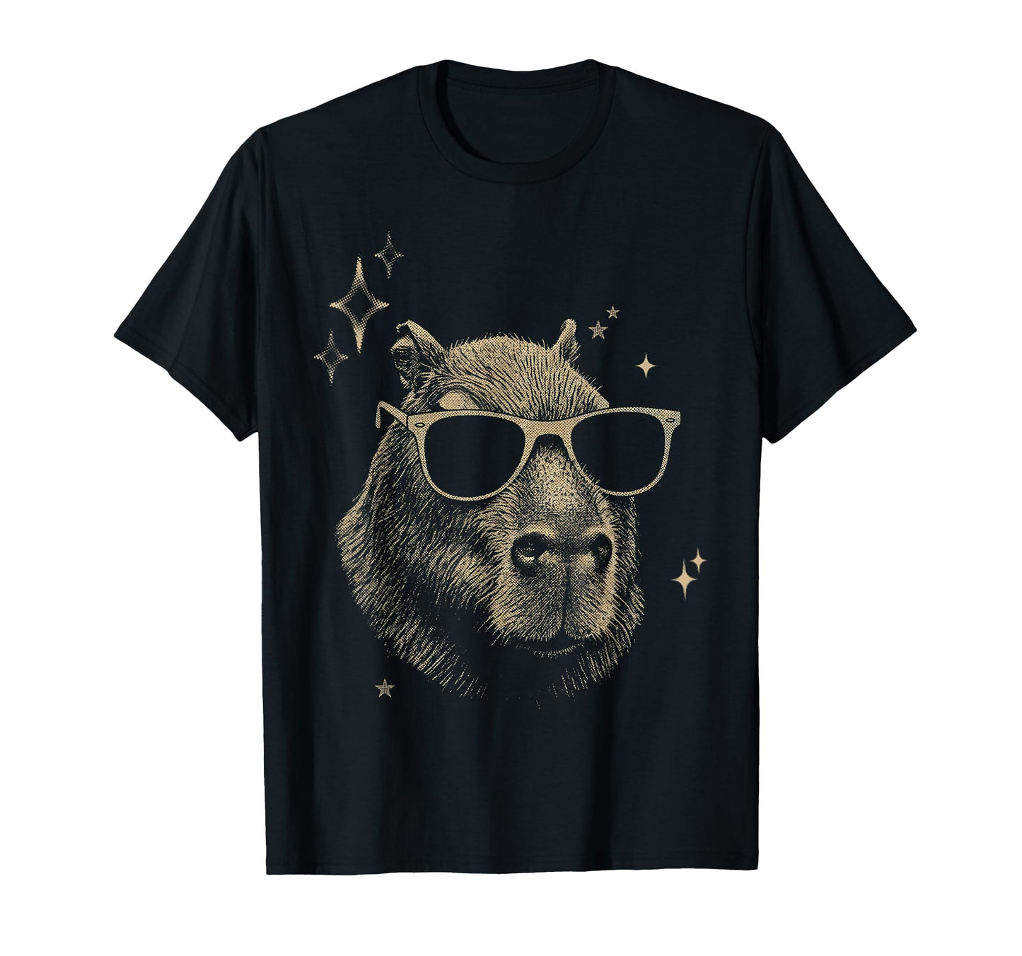 Y2K Capybara Sunglasses 90S 2000S T-Shirt - Aesthetic Graphic Men Women - T-Shirt, Sweatshirt, Hoodie