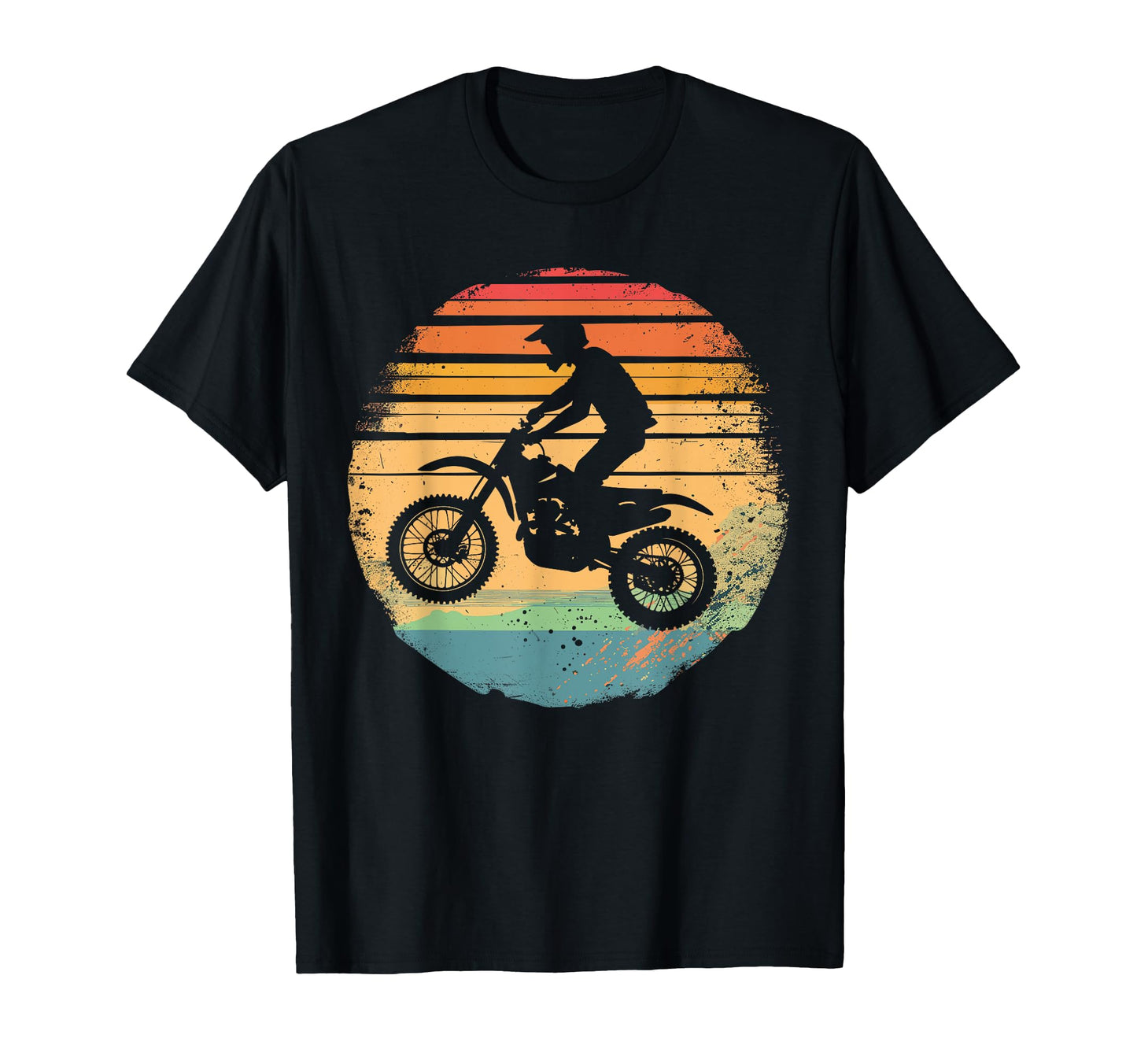 Bike Dirtbike Dirt Bike Rider Motocross T-Shirt - Graphic Print for Adults - T-Shirt, Sweatshirt, Hoodie