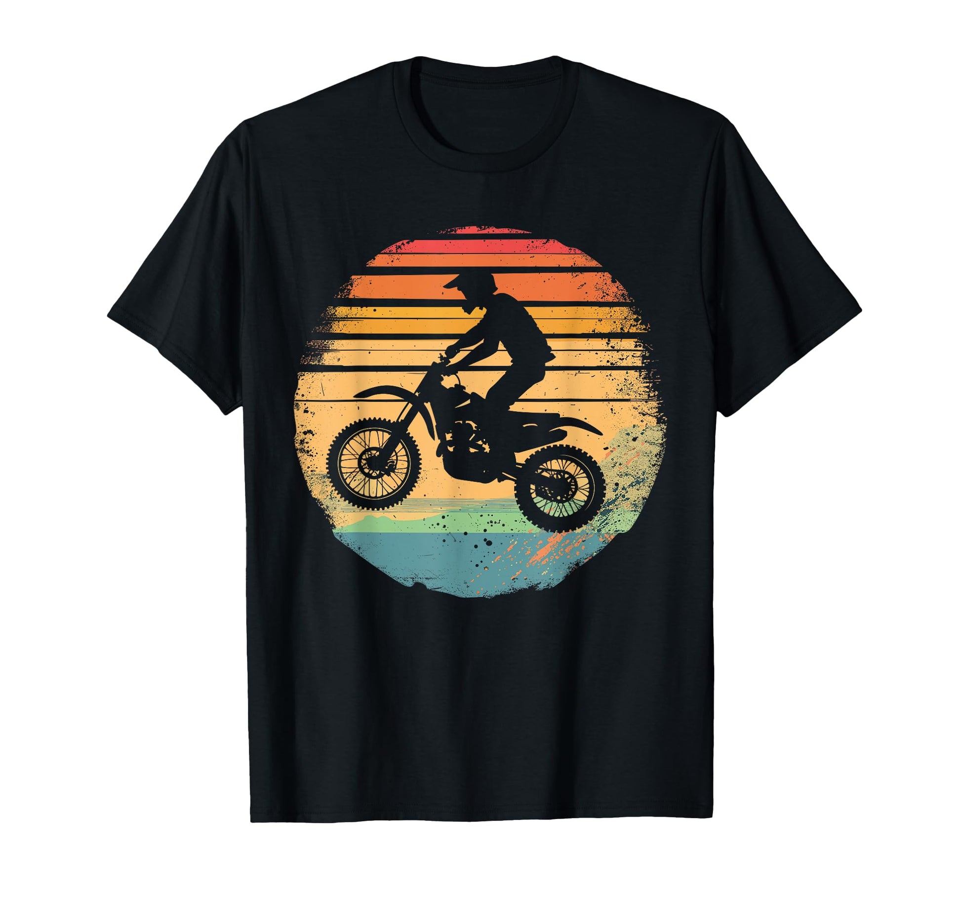 Bike Dirtbike Dirt Bike Rider Motocross T-Shirt - Graphic Print for Adults - T-Shirt, Sweatshirt, Hoodie