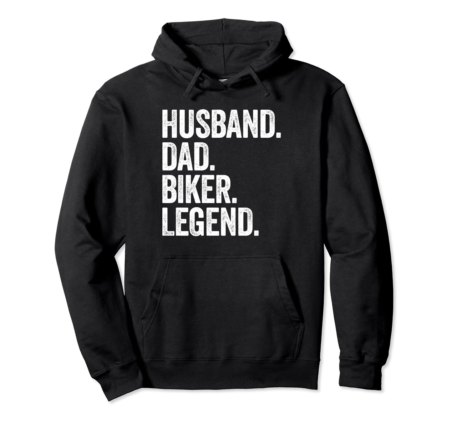 Husband Dad Biker Funny Motorcycle Dirt Hoodie - Novelty Apparel Men Women - T-Shirt, Sweatshirt, Hoodie