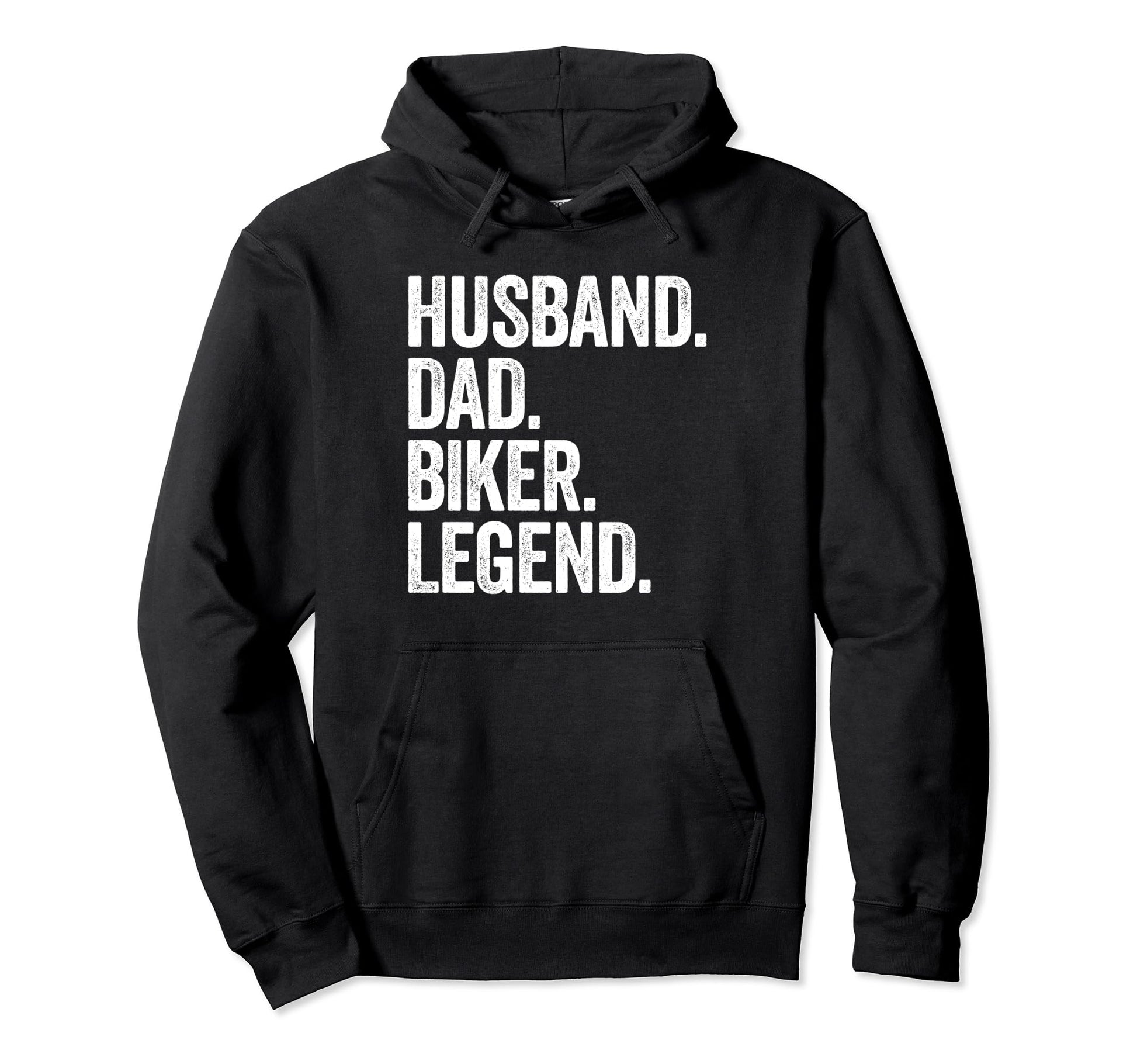 Husband Dad Biker Funny Motorcycle Dirt Hoodie - Novelty Apparel Men Women - T-Shirt, Sweatshirt, Hoodie