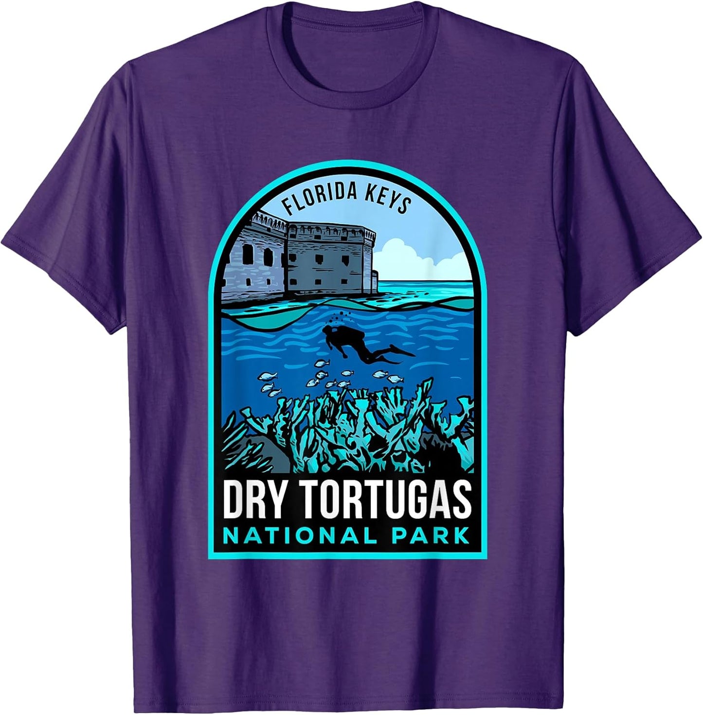 Dry Tortugas National Park Merch - Adult & Kids T-Shirts, Sweatshirts & Hoodies apparel design preview 1
