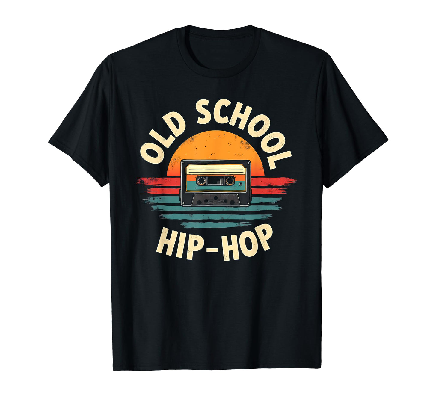 Old School Hiphop T-Shirt - Custom Art Print for Adults - T-Shirt, Sweatshirt, Hoodie