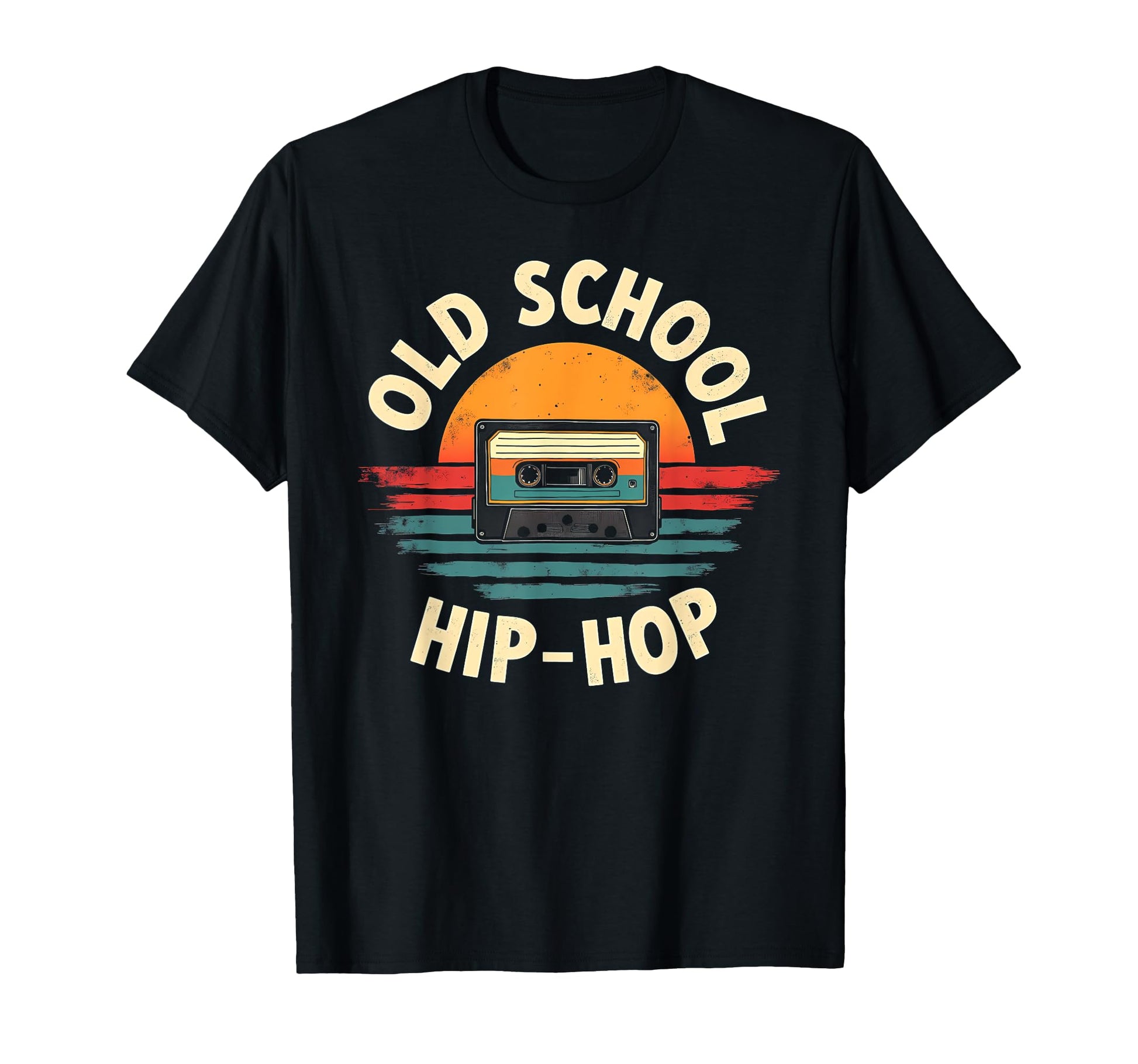 Old School Hiphop T-Shirt - Custom Art Print for Adults - T-Shirt, Sweatshirt, Hoodie