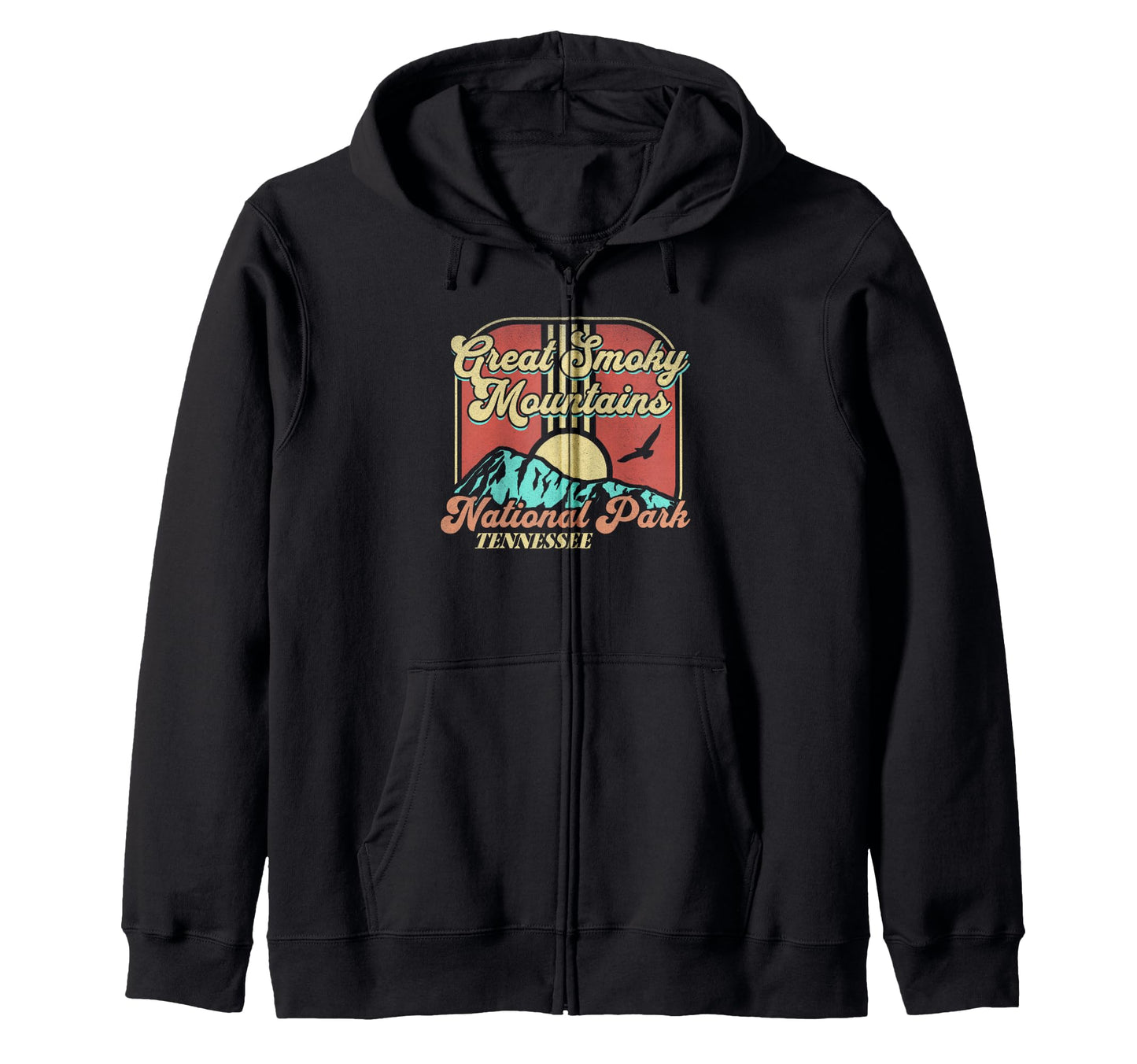 Great Smoky Mountains National Park Hoodie - Trendy Graphic for Adults - T-Shirt, Sweatshirt, Hoodie