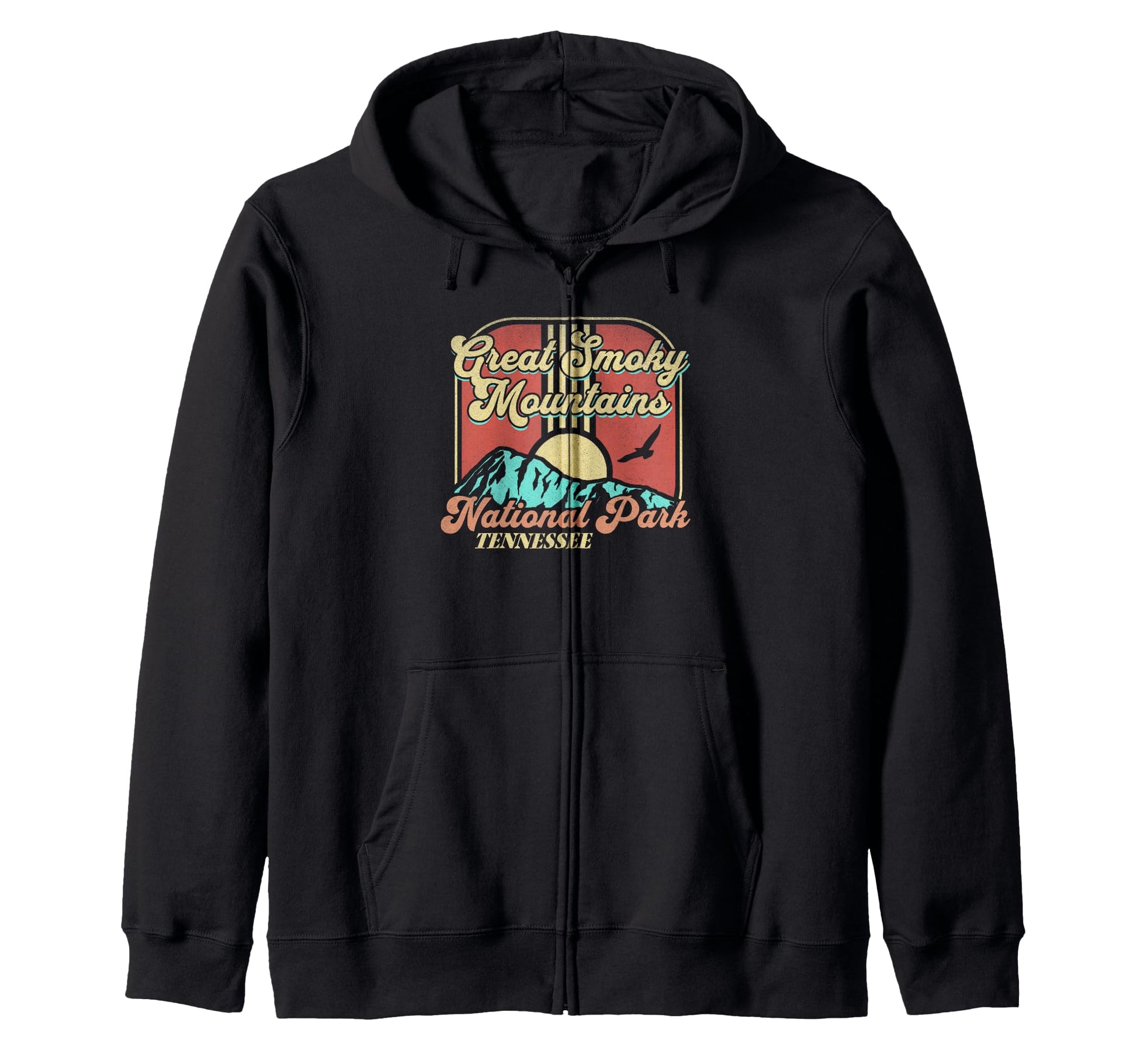 Great Smoky Mountains National Park Hoodie - Trendy Graphic for Adults - T-Shirt, Sweatshirt, Hoodie