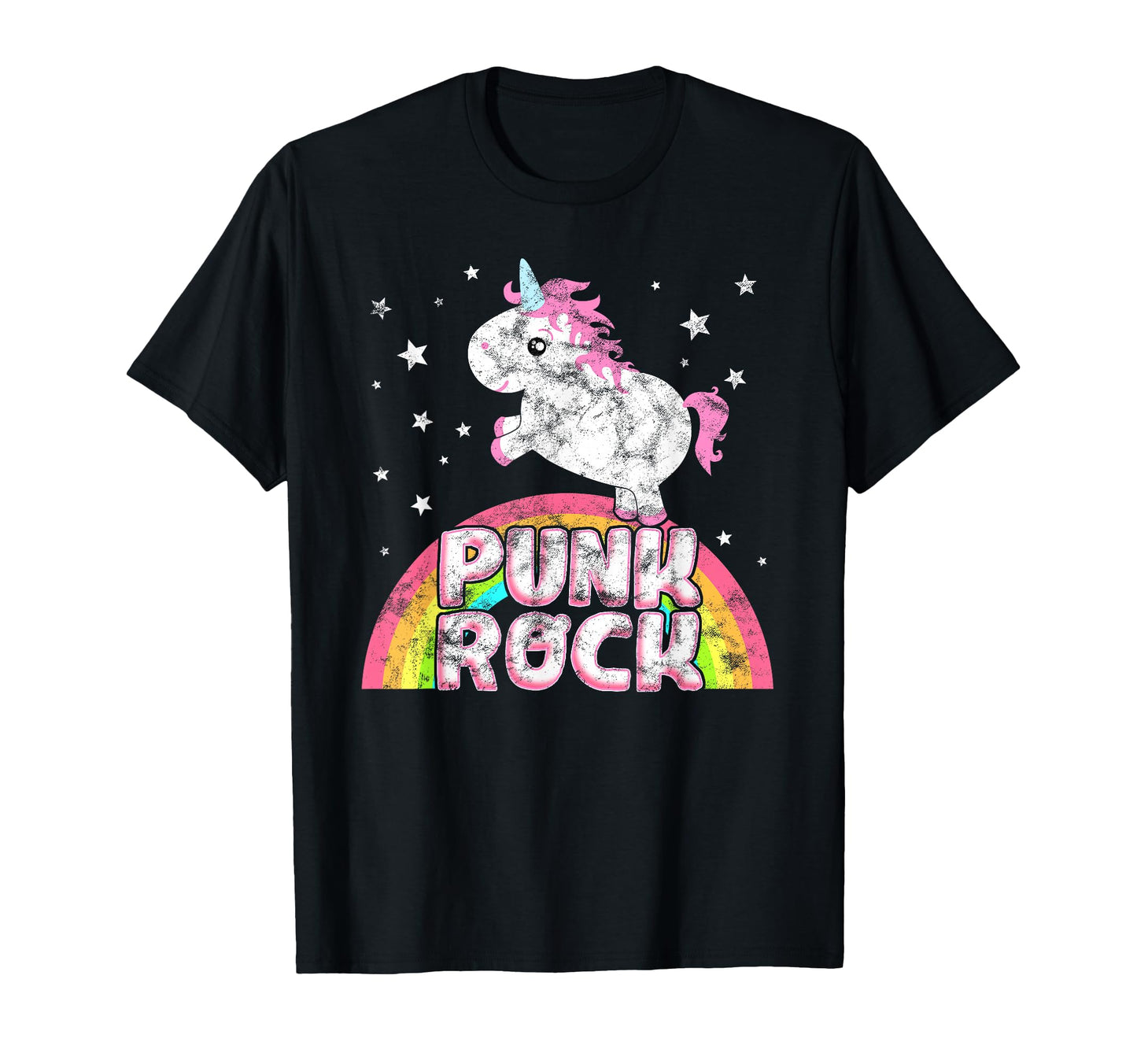 Funny Ironic Unicorn Punk Rock Music T-Shirt - Graphic Print Men Women - T-Shirt, Sweatshirt, Hoodie