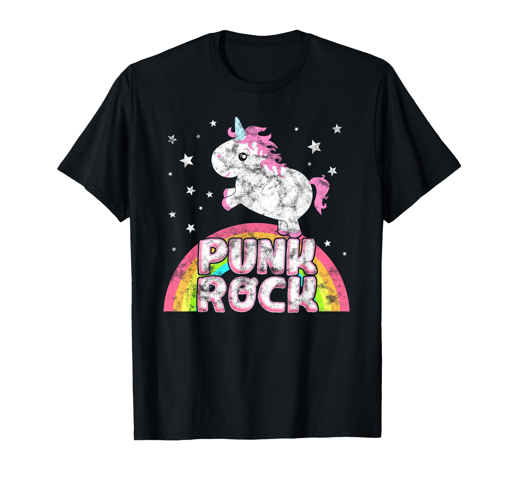 Funny Ironic Unicorn Punk Rock Music T-Shirt - Graphic Print Men Women - T-Shirt, Sweatshirt, Hoodie