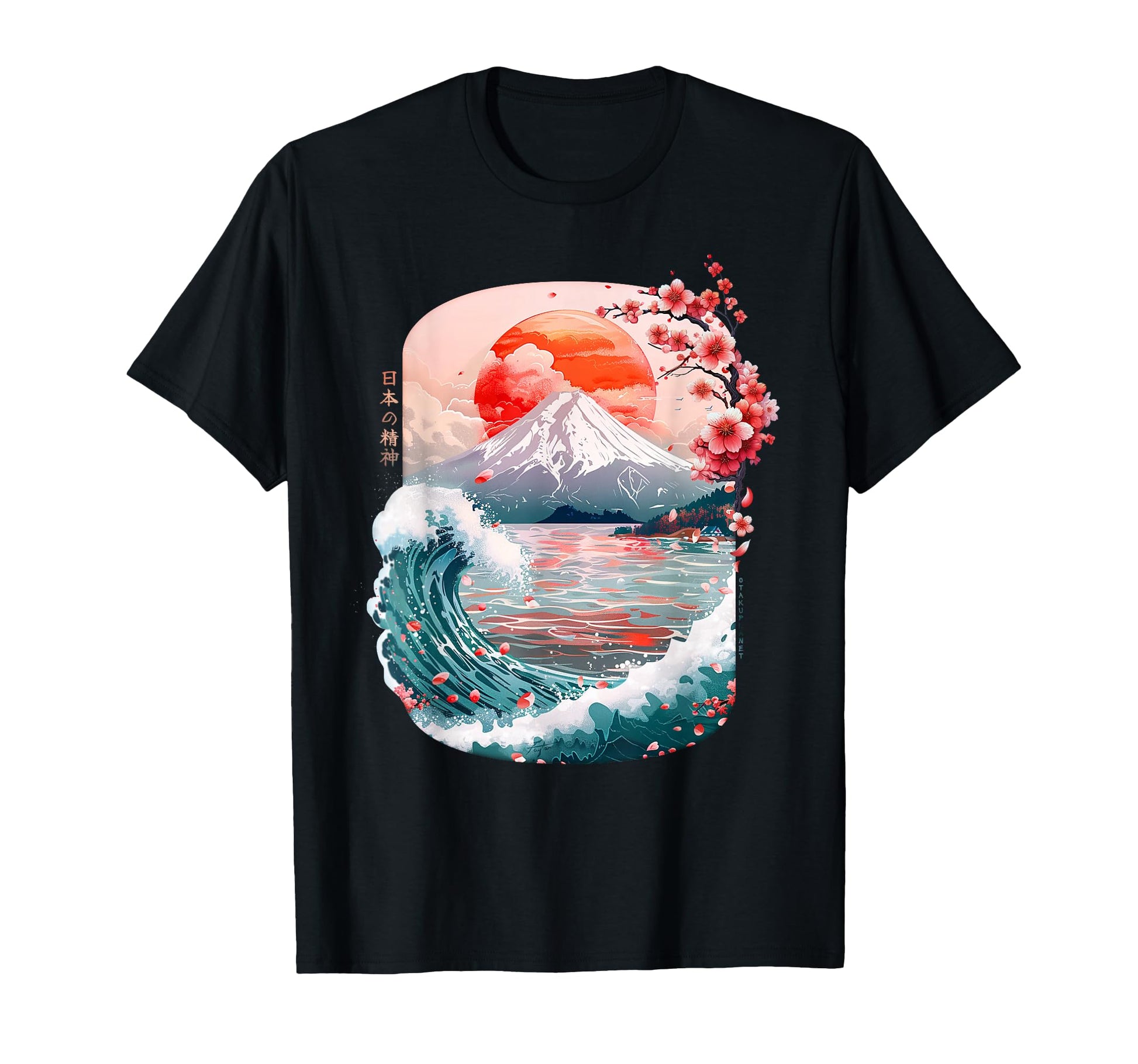 Japan Spirit Vibes 90S Vaporwave T-Shirt - Minimalist Print for Adults - T-Shirt, Sweatshirt, Hoodie