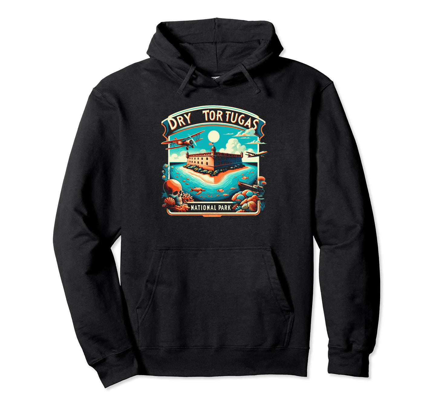 Dry Tortugas National Park Hoodie - Casual Everyday Wear for Adults - T-Shirt, Sweatshirt, Hoodie