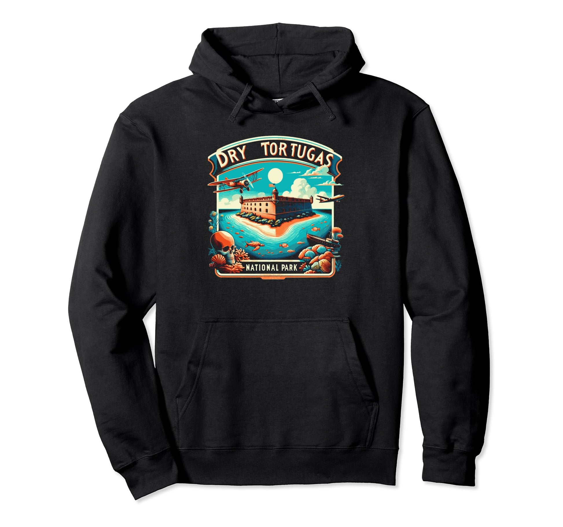 Dry Tortugas National Park Hoodie - Casual Everyday Wear for Adults - T-Shirt, Sweatshirt, Hoodie