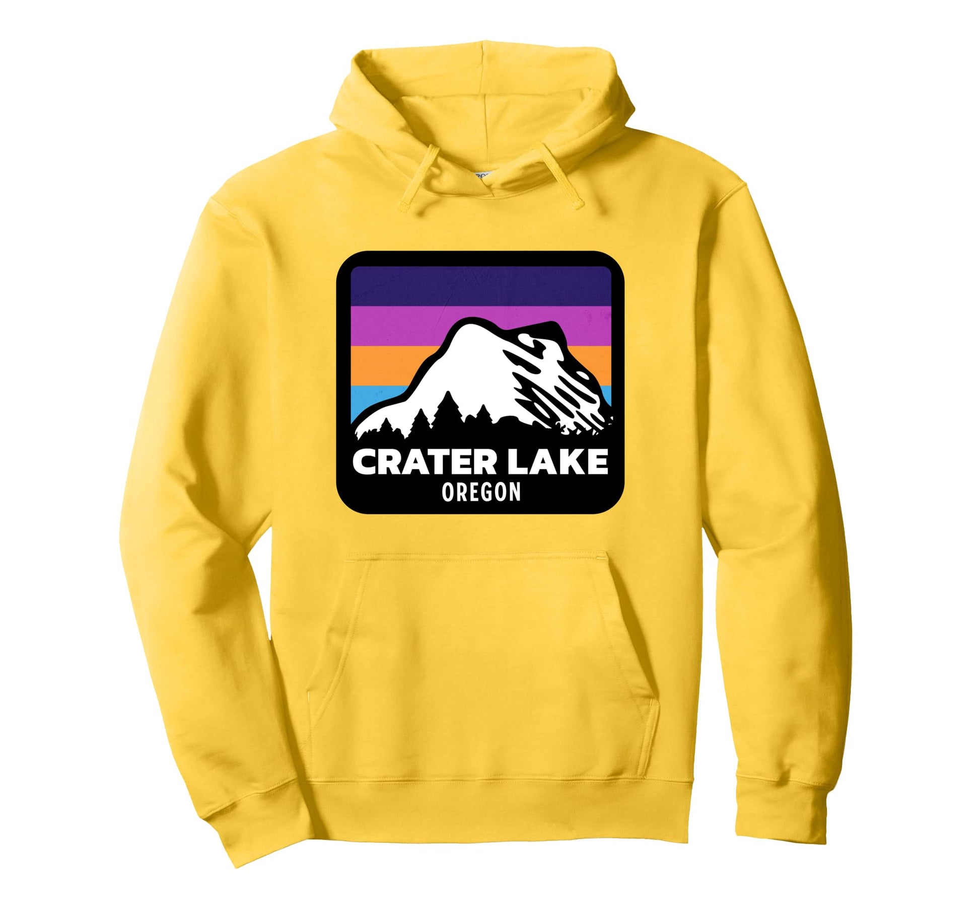 Crater Lake National Park Oregon Fishing Hoodie - Trendy Graphic Men Women - T-Shirt, Sweatshirt, Hoodie
