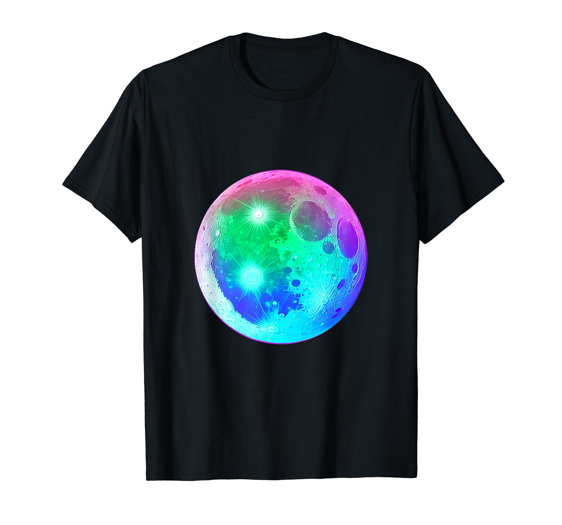 Vaporwave Aesthetic Moon Art T-Shirt - Unique Graphic Men Women - T-Shirt, Sweatshirt, Hoodie