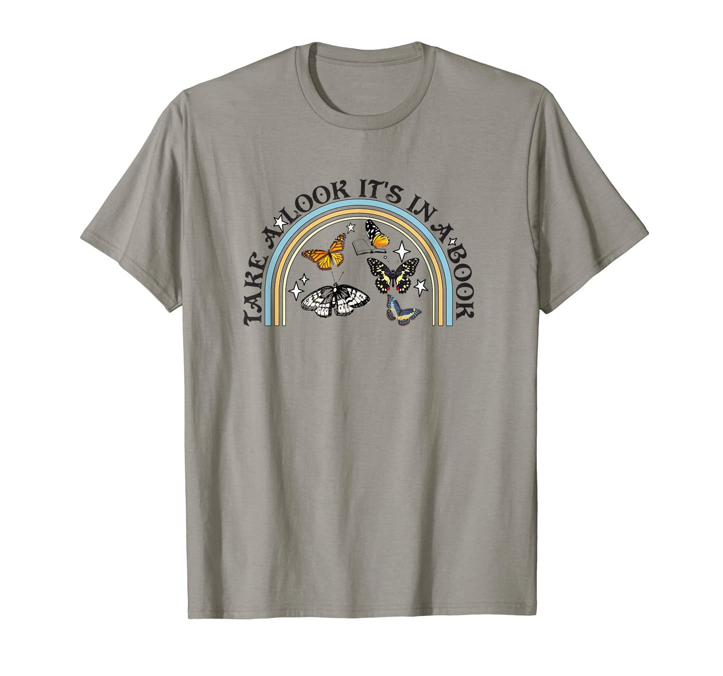Take Its Book Reading Rainbow T-Shirt - Trendy Graphic Men Women - T-Shirt, Sweatshirt, Hoodie