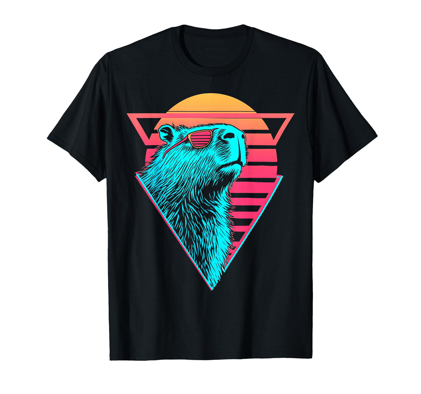 Capybara Capibara Sunglasses T-Shirt - Fun Novelty Design Men Women - T-Shirt, Sweatshirt, Hoodie
